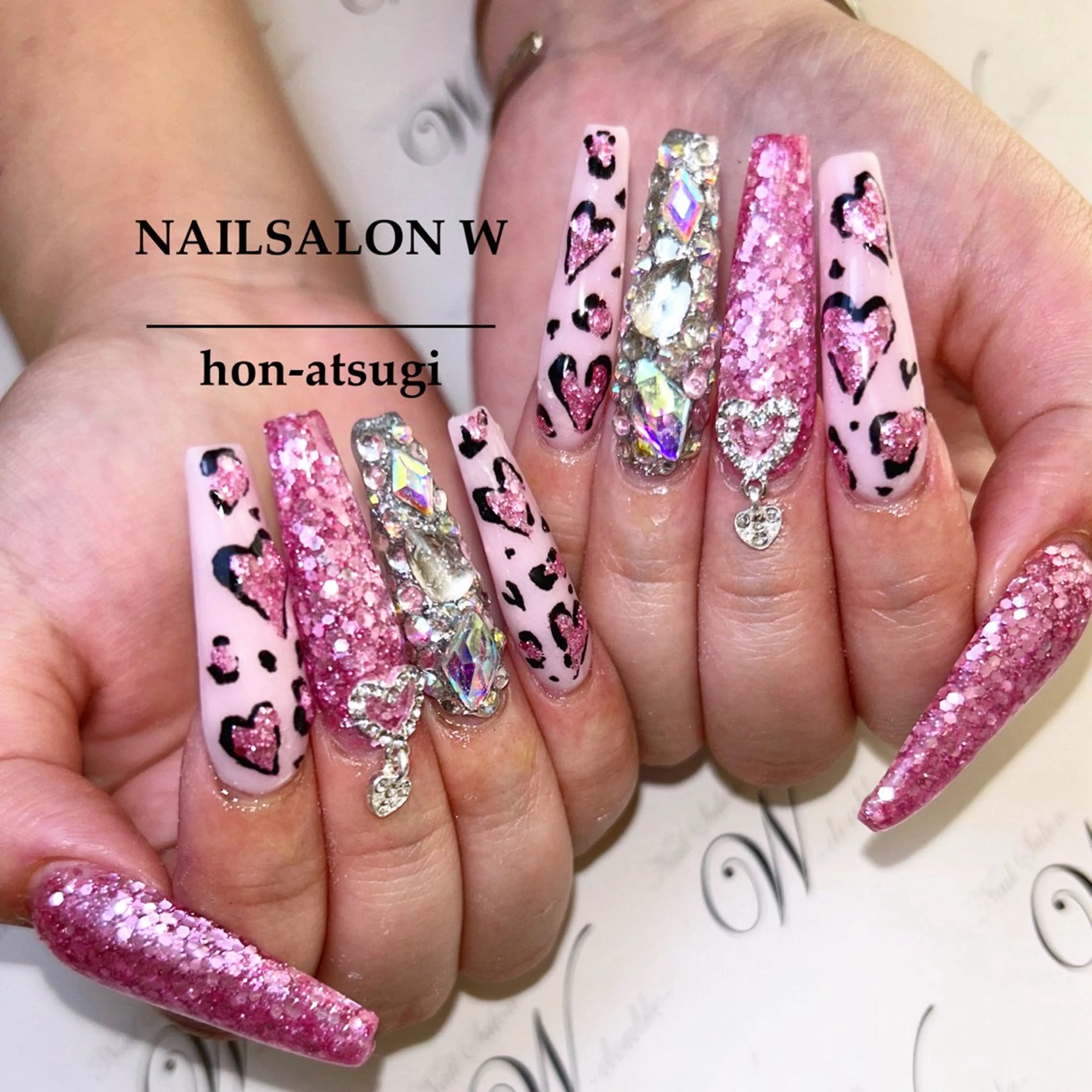 ロング ロング ネイルサロン ダブルのネイルデザイン