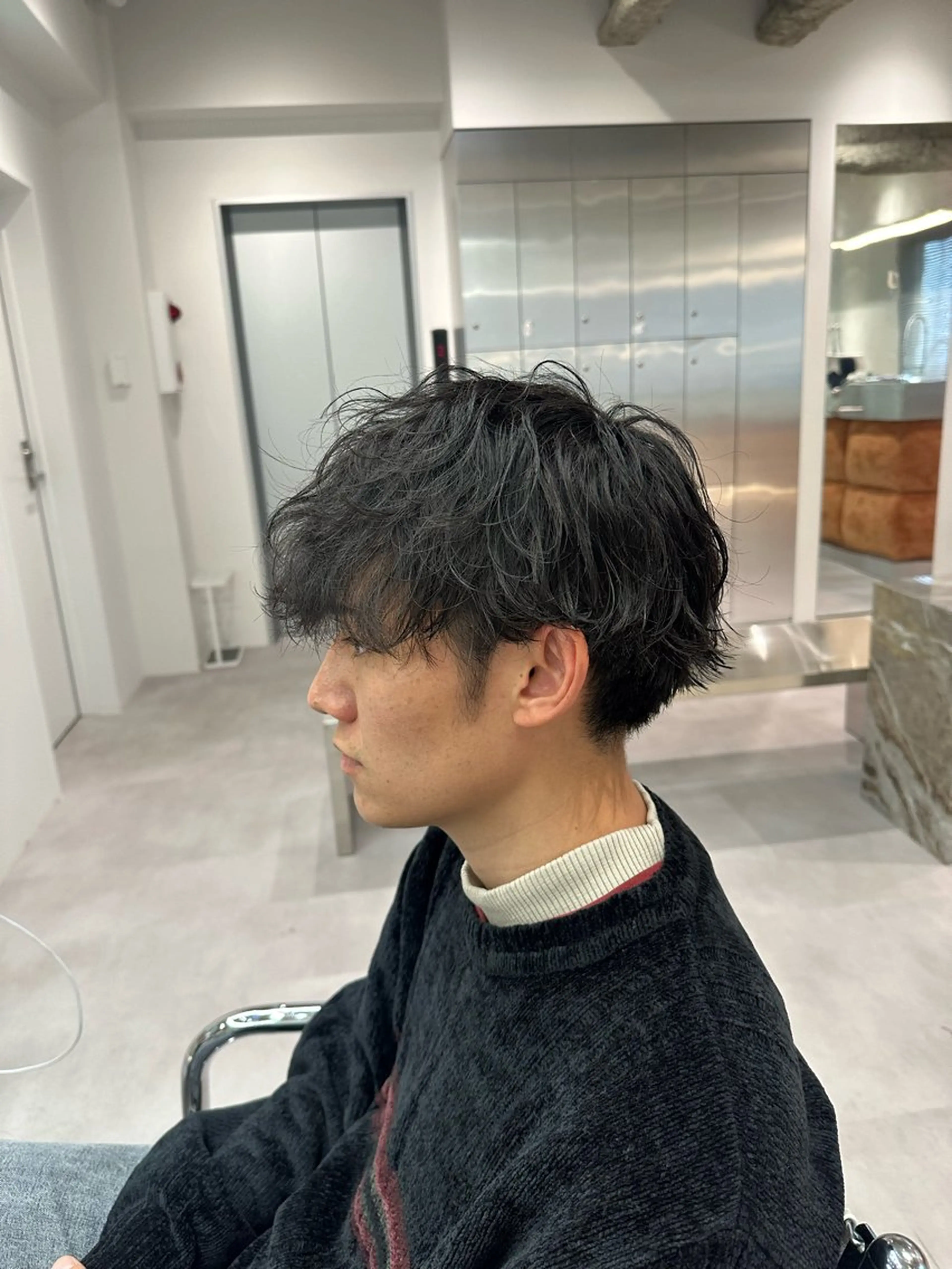 ショート パーマ メンズ 丸山飛鳥/アメカジ /パーマ/渋谷/のヘアスタイル