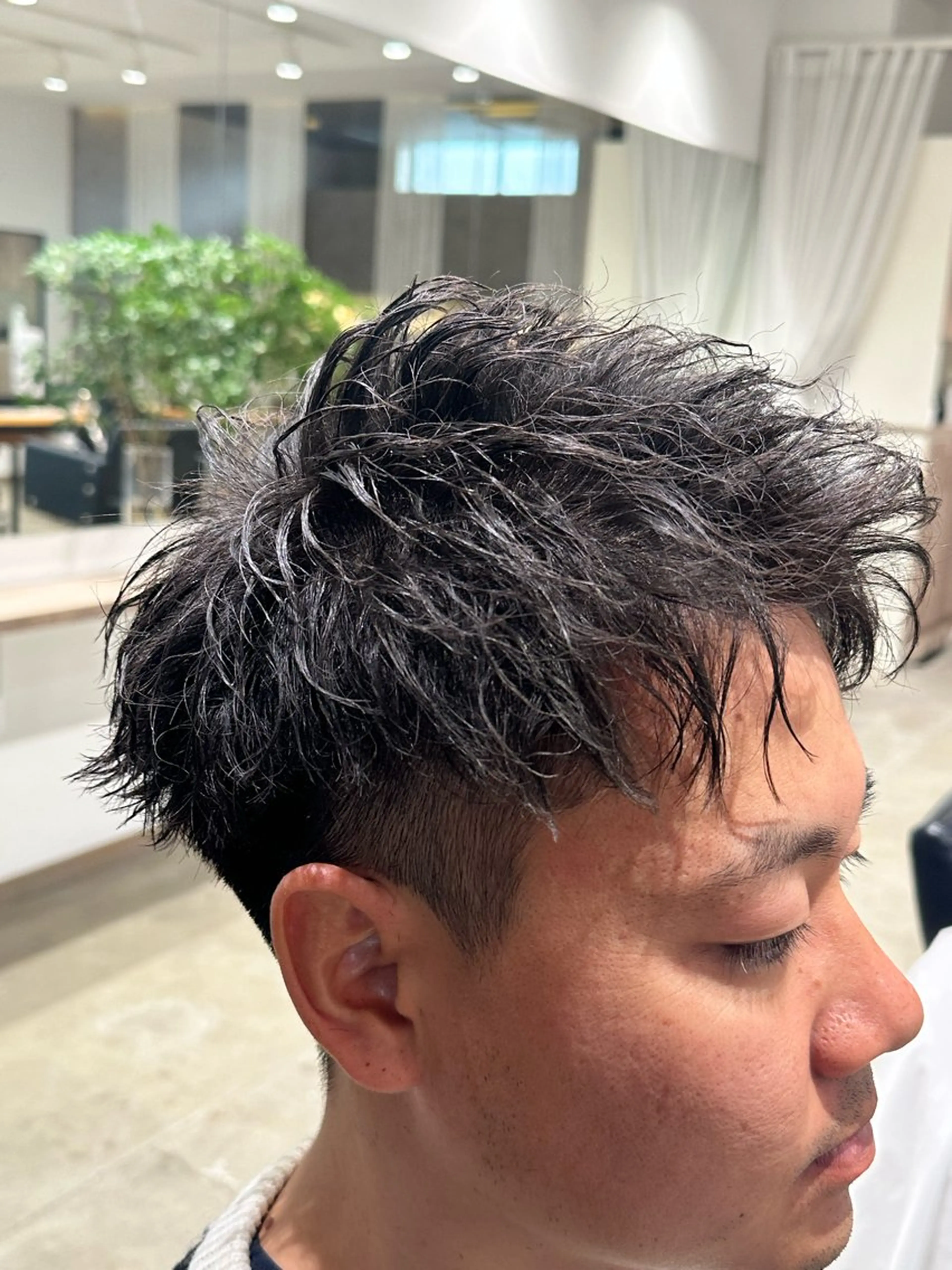 メンズ メンズパーマ カット パーマ 堀場 大生/ メンズ特化/野々市のヘアスタイル