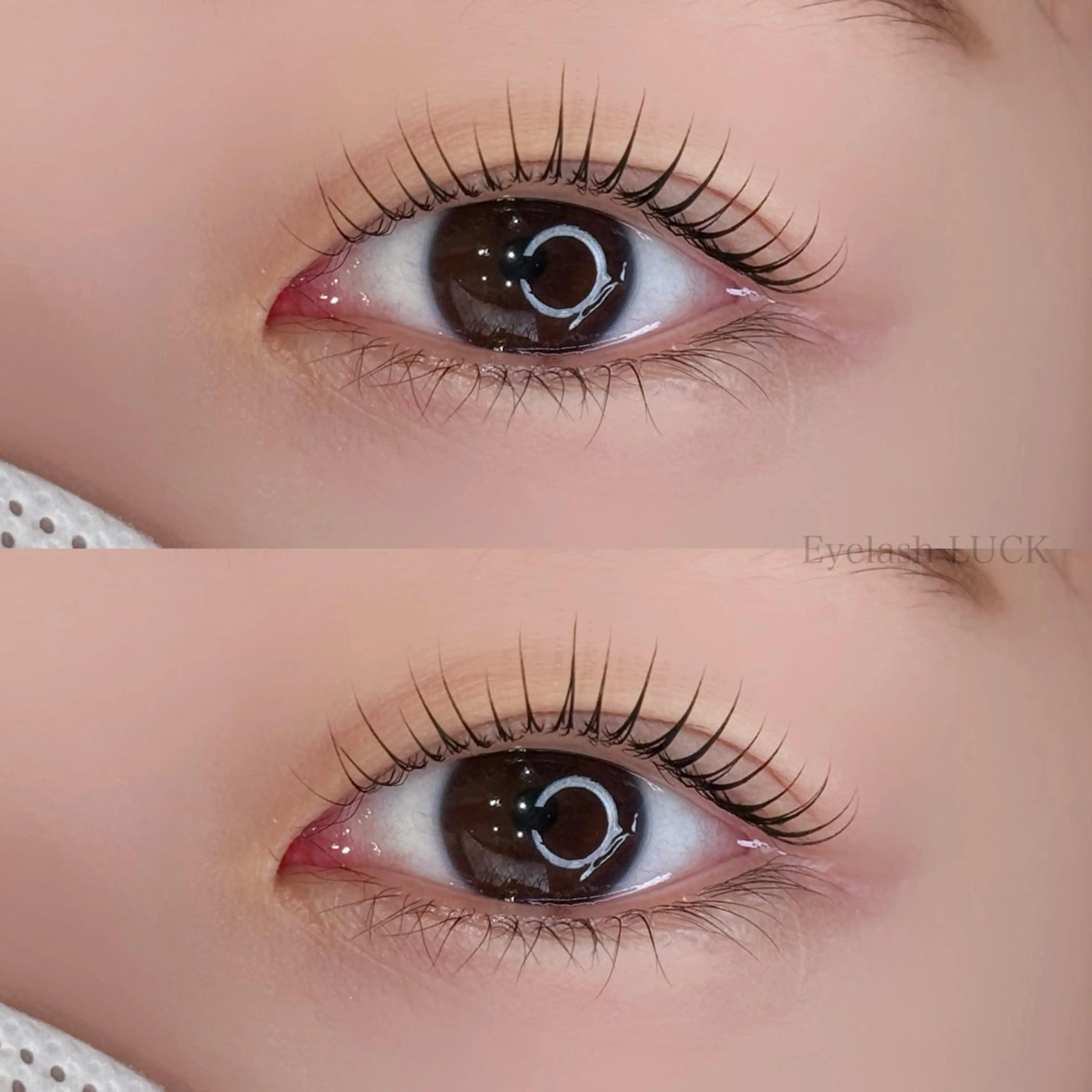 マツエク・マツパ 𝑅 𝑖 𝑟 𝑢🫧のマツエク・マツパデザイン