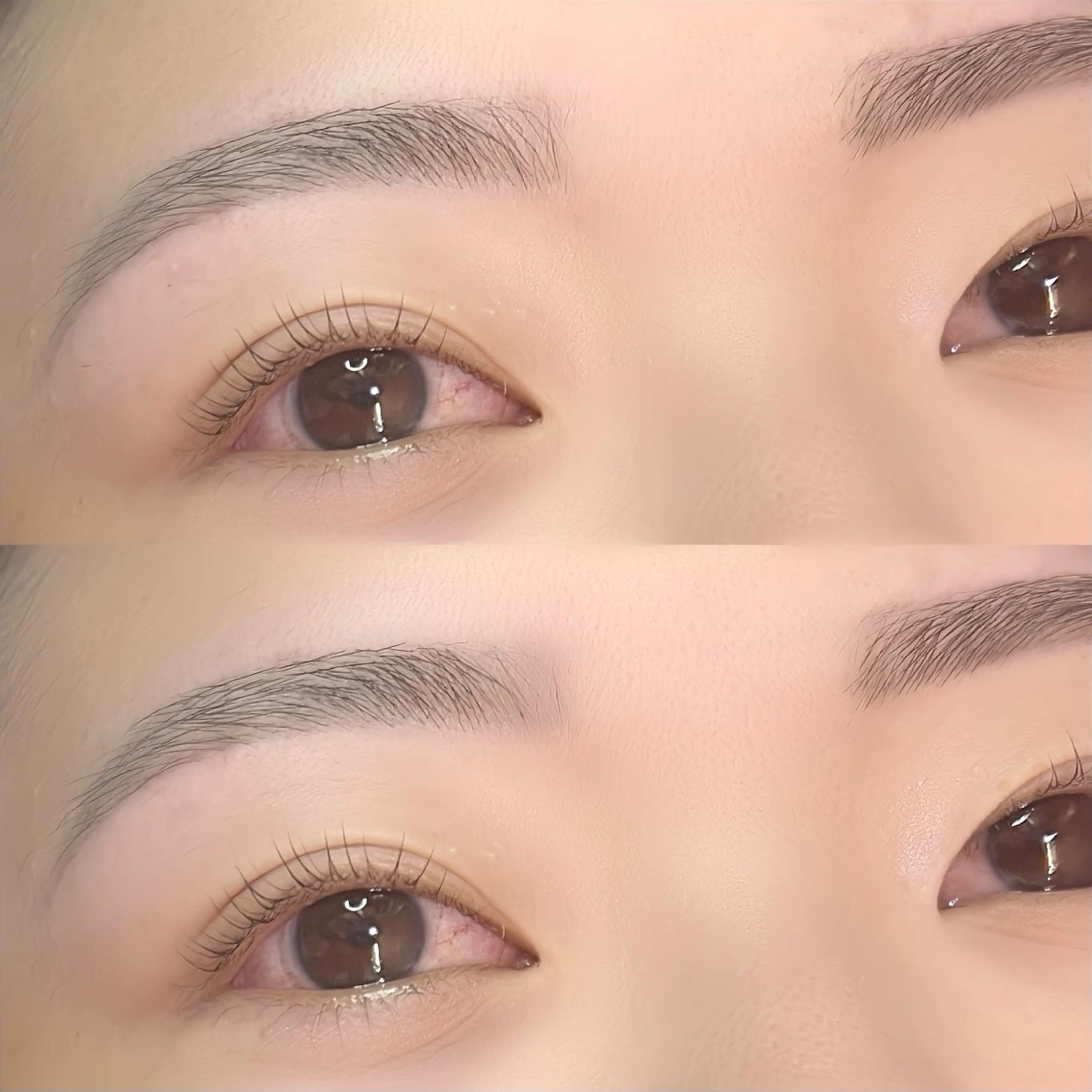 マツエク・マツパ 束感まつ毛 パリジェンヌラッシュリフト まつげパーマ 一重×まつ毛パーマ ワックス脱毛 眉カット その他(アイブロウ) fein.Ruka ♡垢抜け美眉のマツエク・マツパデザイン