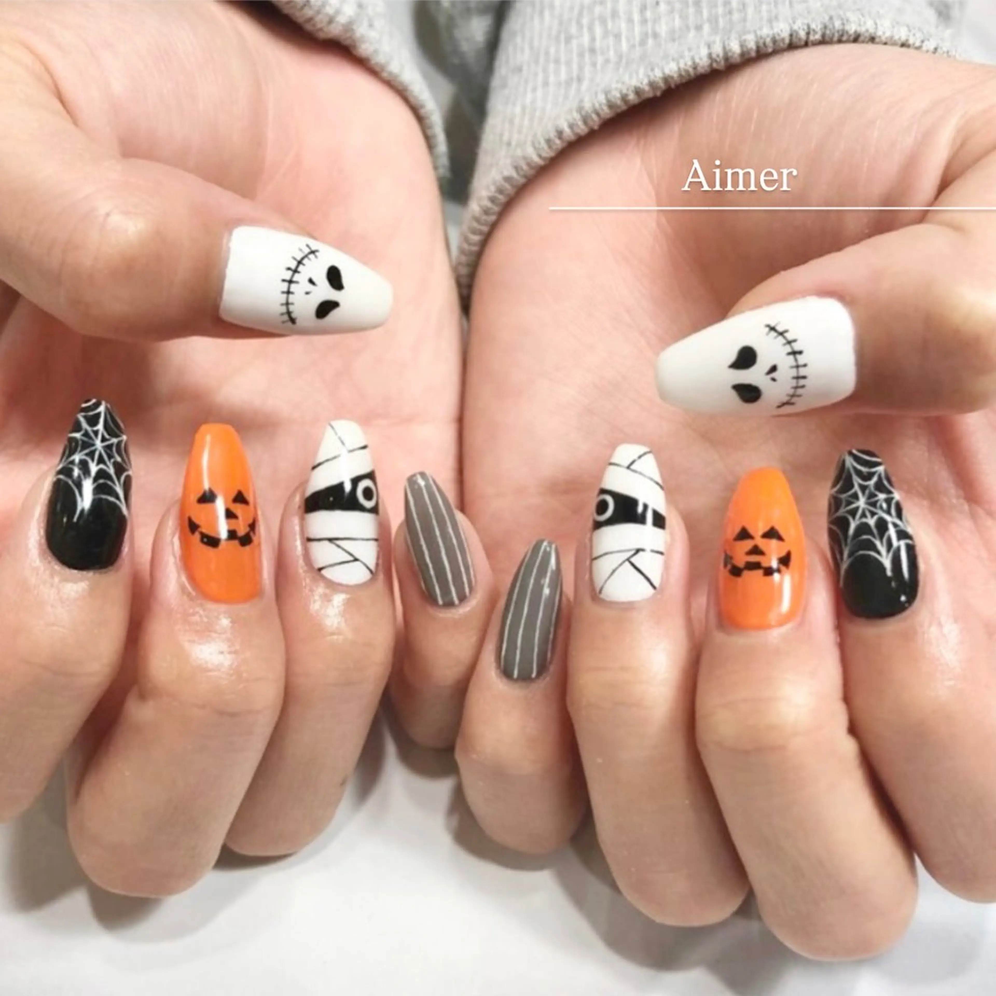 ネイル ハンドネイル nailsalon Aimerのネイルデザイン