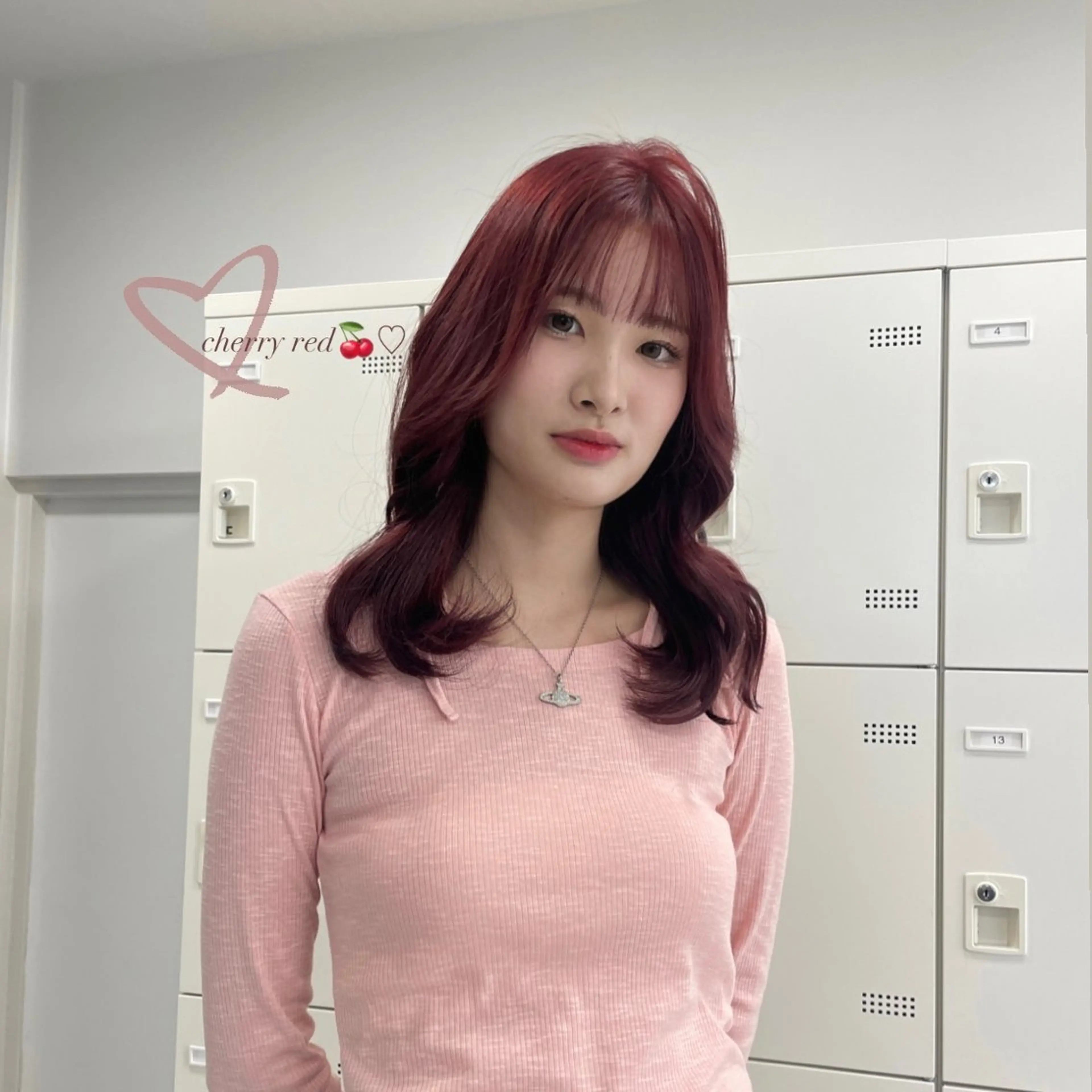 ロング ヘアカラー MOE 福岡韓国ヘア✧︎のヘアスタイル