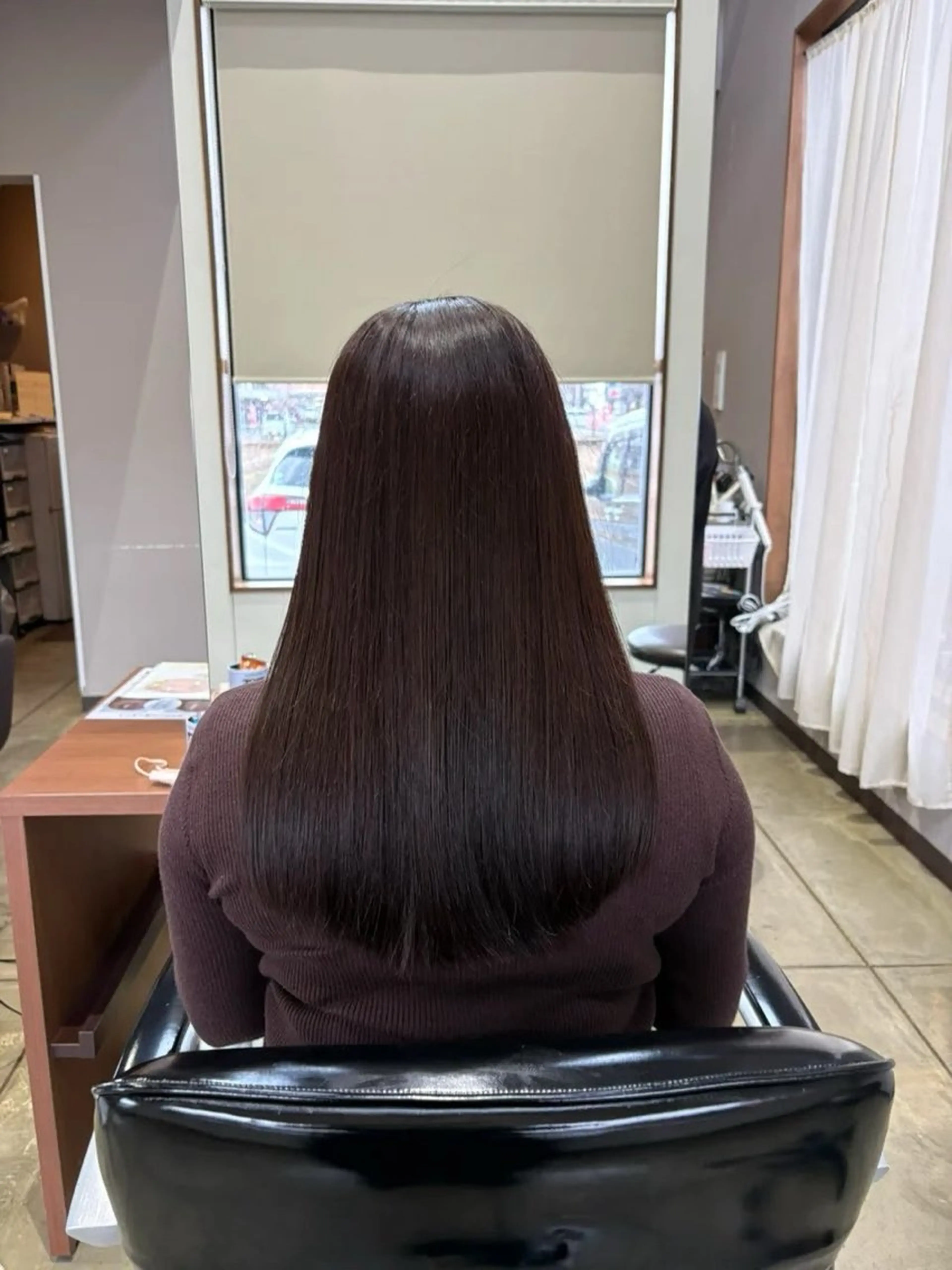 ロング カラー カット ヘアカラー 瀬戸 梨愛のヘアスタイル