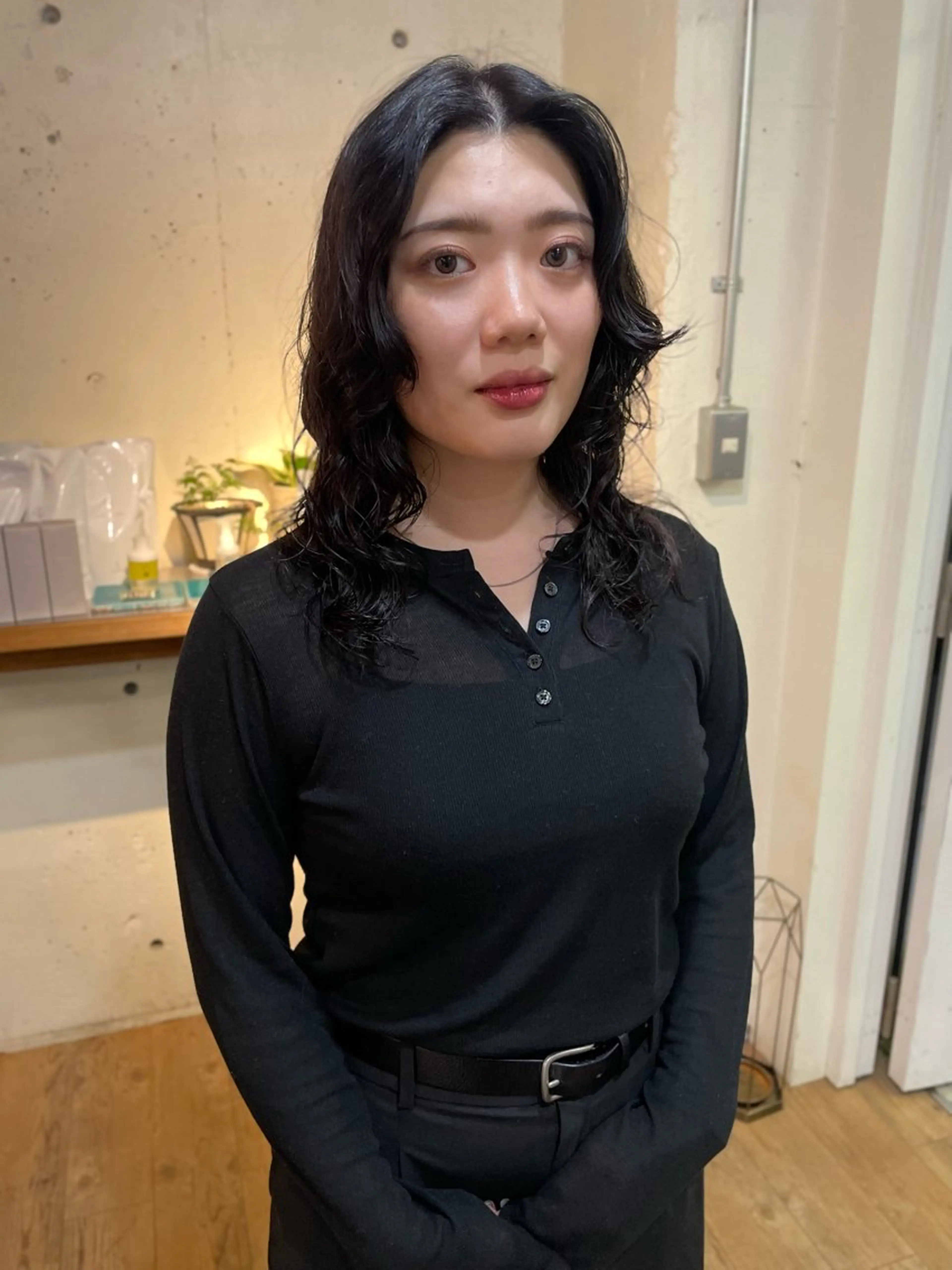 セミロング パーマ YUKI 新宿カット パーマ/カラーのヘアスタイル