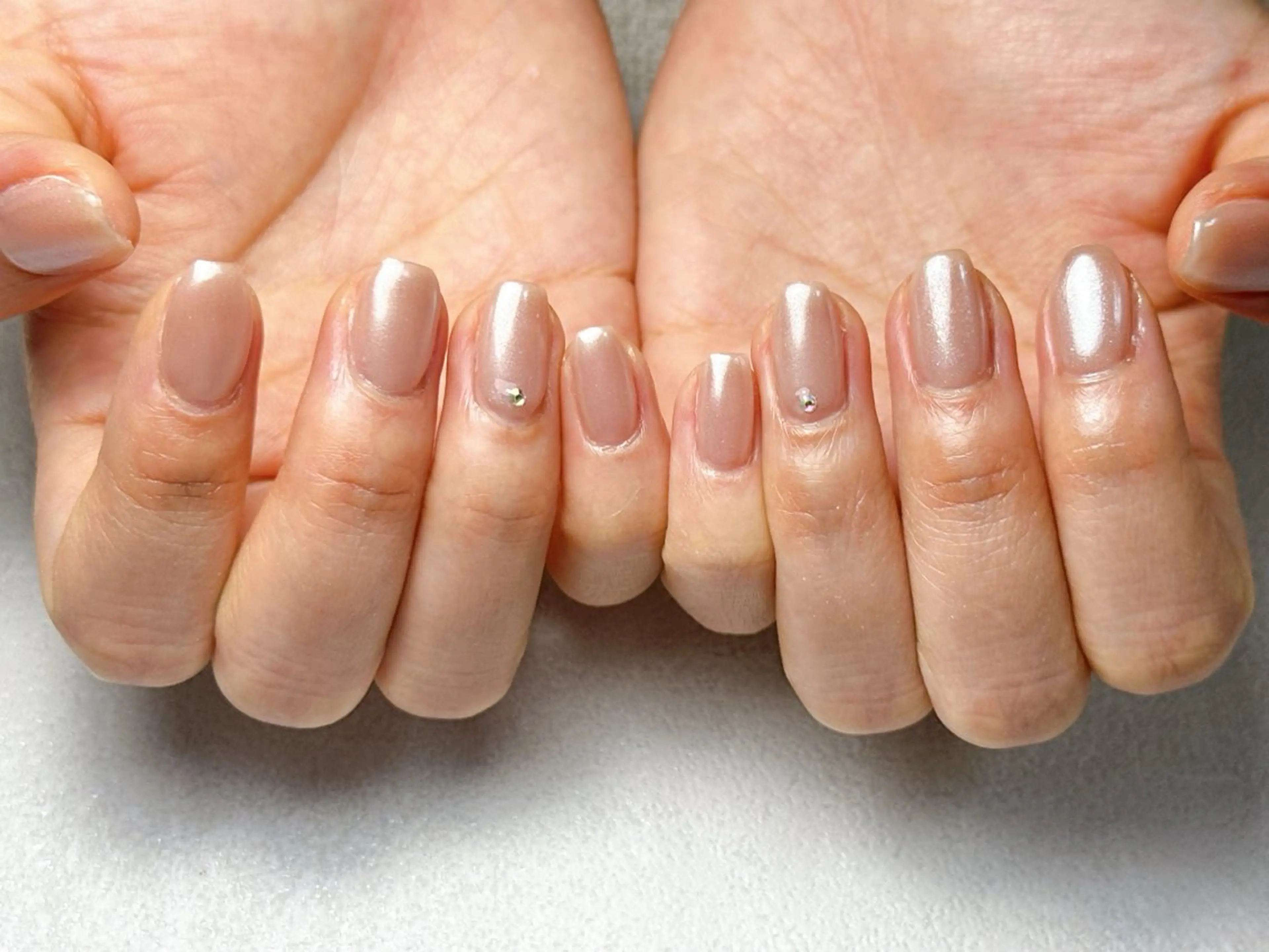 ネイル オーロラネイル ブルー フットネイル フレンチネイル ジェルネイル ハンドネイル kiki nail たまプラーザのネイルデザイン