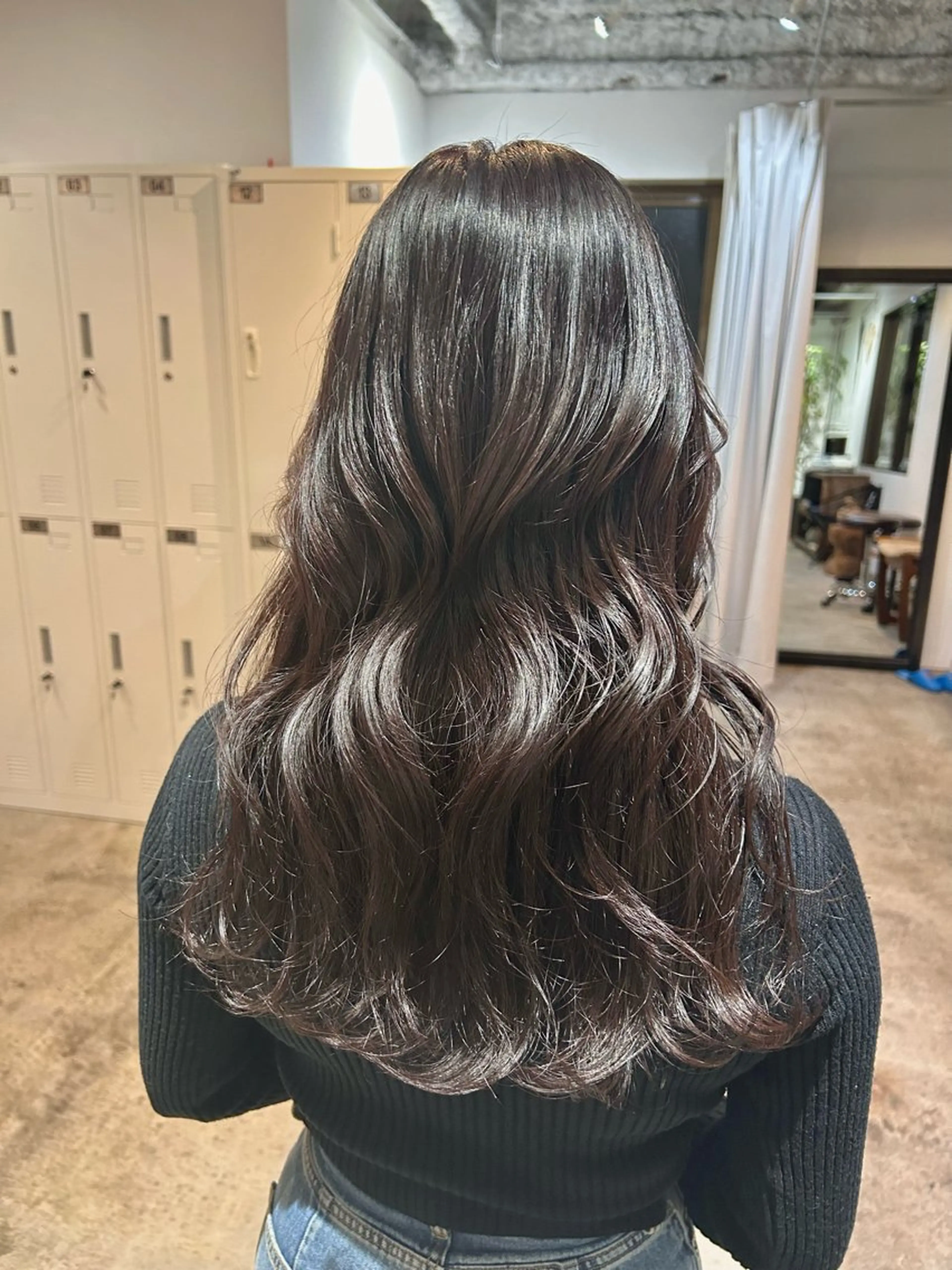 ロング カラー ヘアアレンジ ヘアカラー 🎀suzuna 透明感colorのヘアスタイル