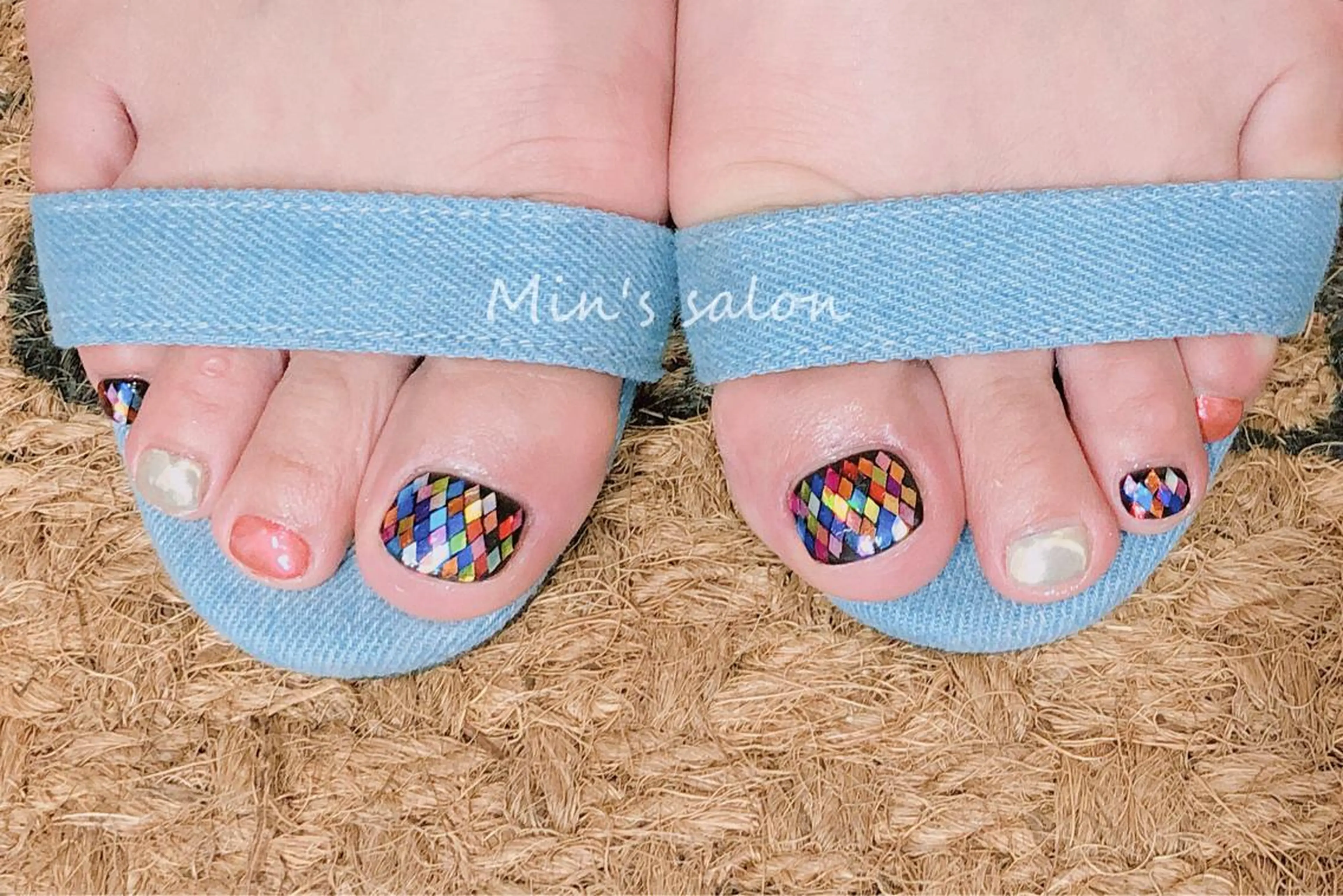 ネイル キラキラネイル ミラーネイル みん 🌸のエステ・リラクイメージ