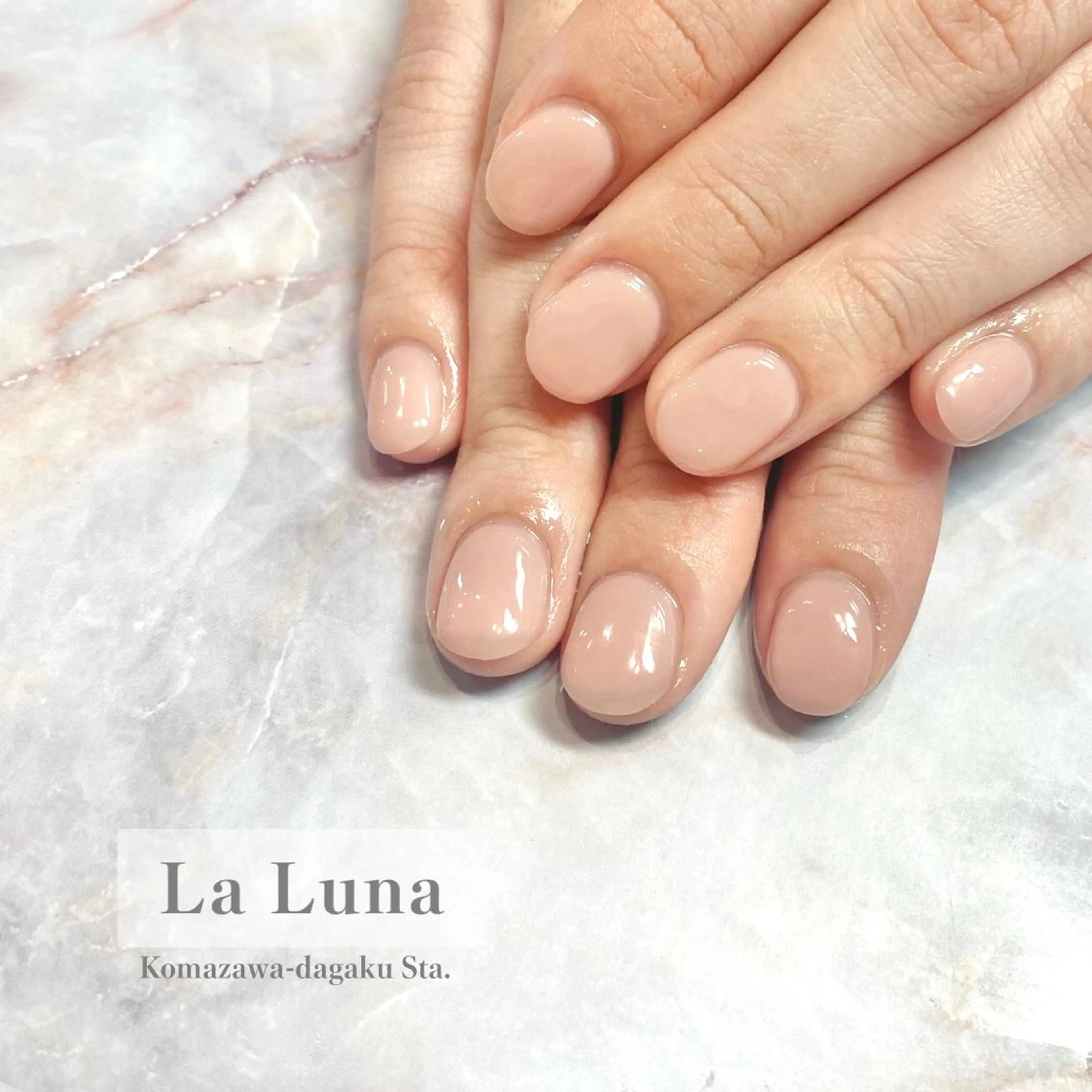 ネイル ワンカラーネイル ＬａＬｕｎａ🌙 Natsukiのネイルデザイン