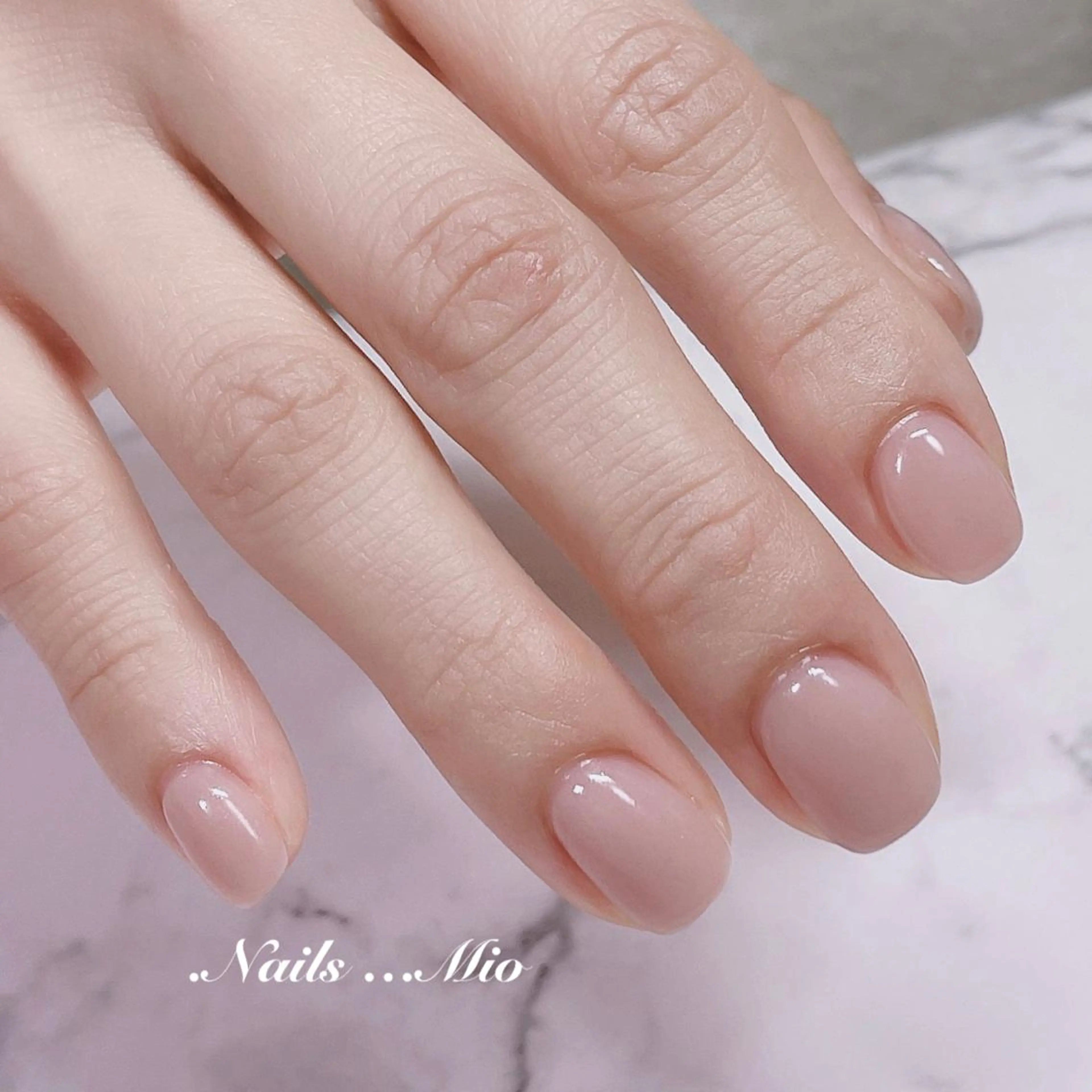 ネイル ワンカラーネイル .Nails Mio 赤羽西ネイルサロンのネイルデザイン