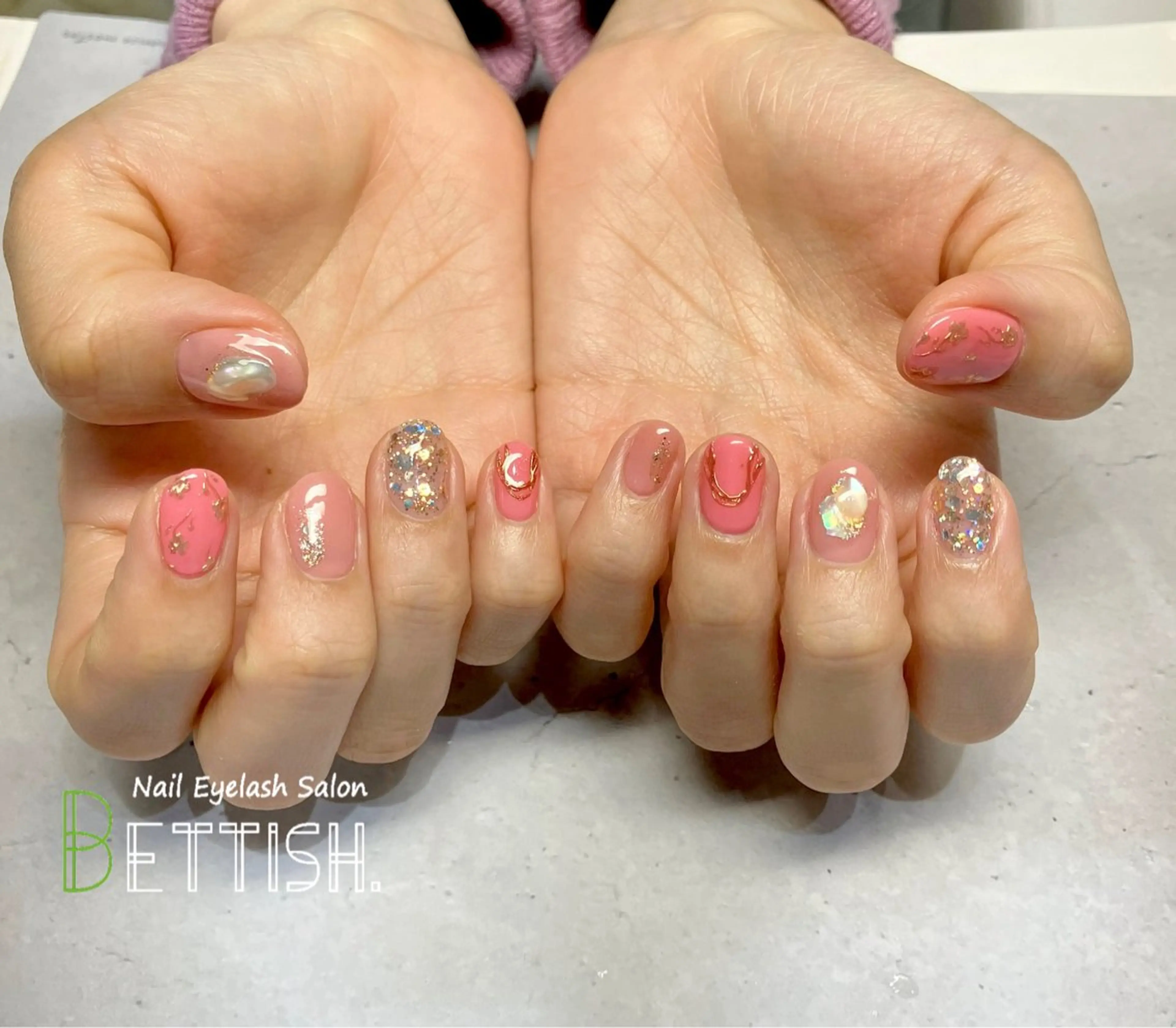 ネイル キラキラネイル BETTISH. KUMIKO☺︎︎のネイルデザイン