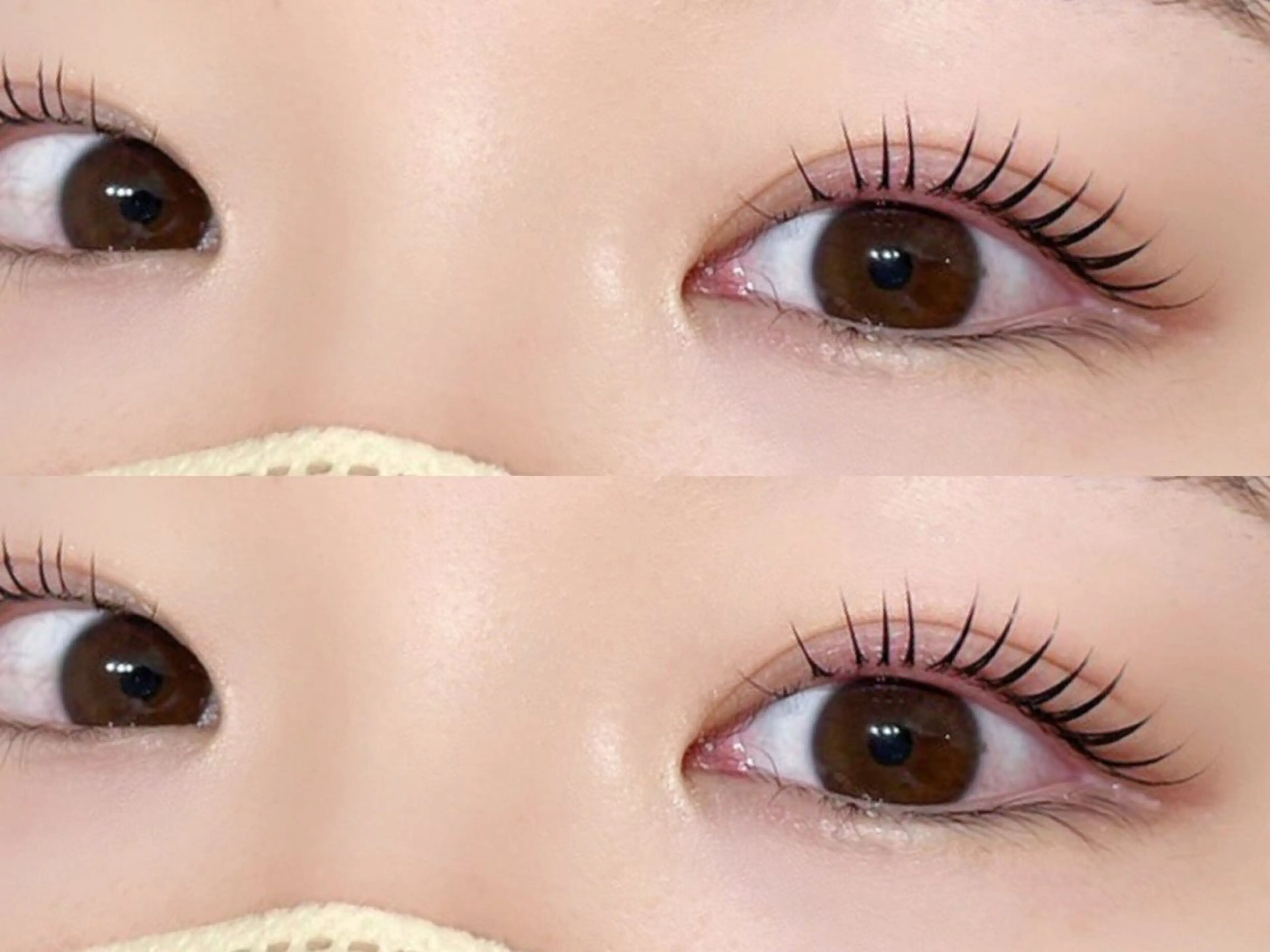 マツエク・マツパ ワンホン/韓国ガ ーリー/透明感/りよのヘアスタイル