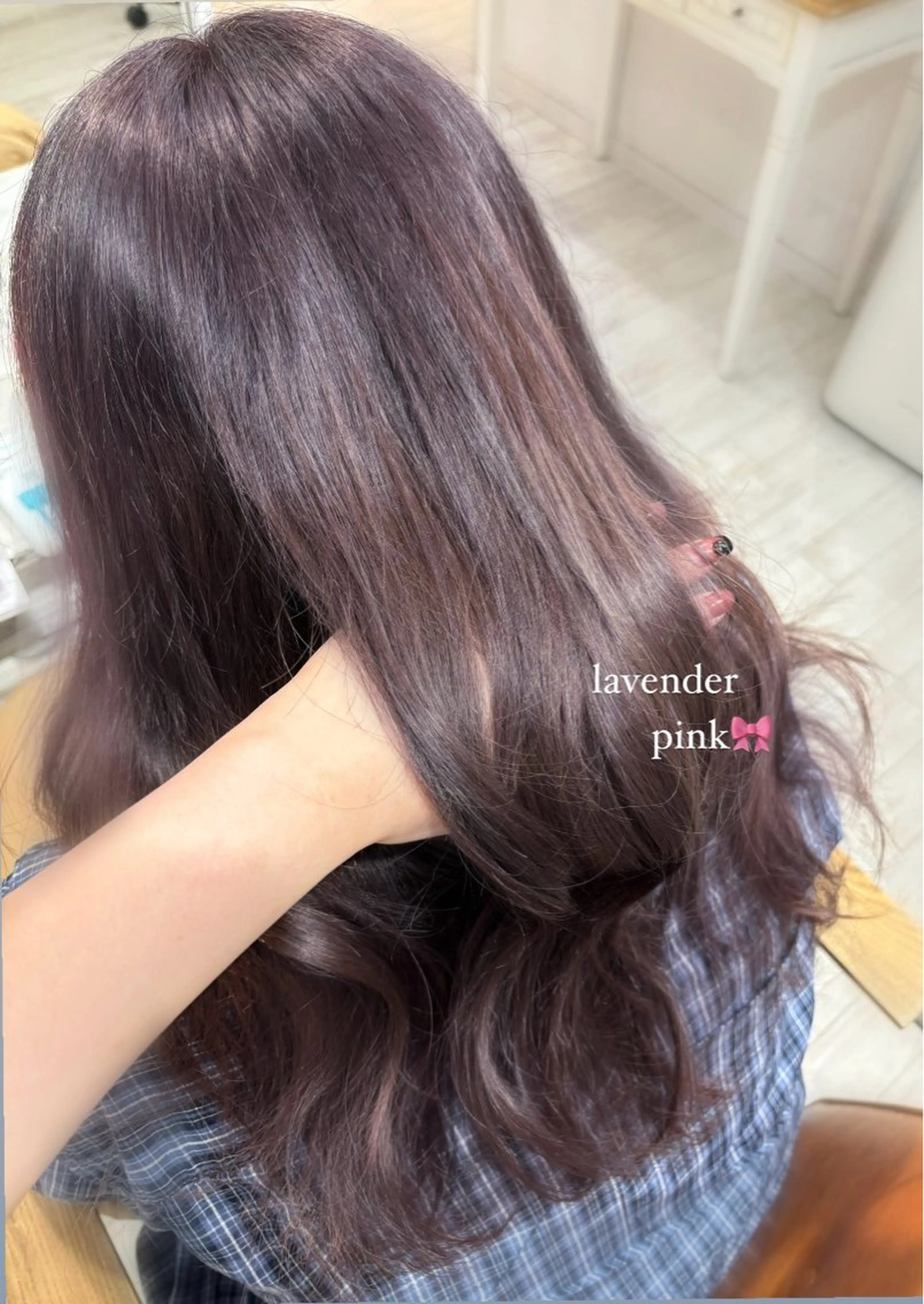 ロング ヘアカラー トリートメント レイヤーカット/ 透明感カラー🤍楓のヘアスタイル