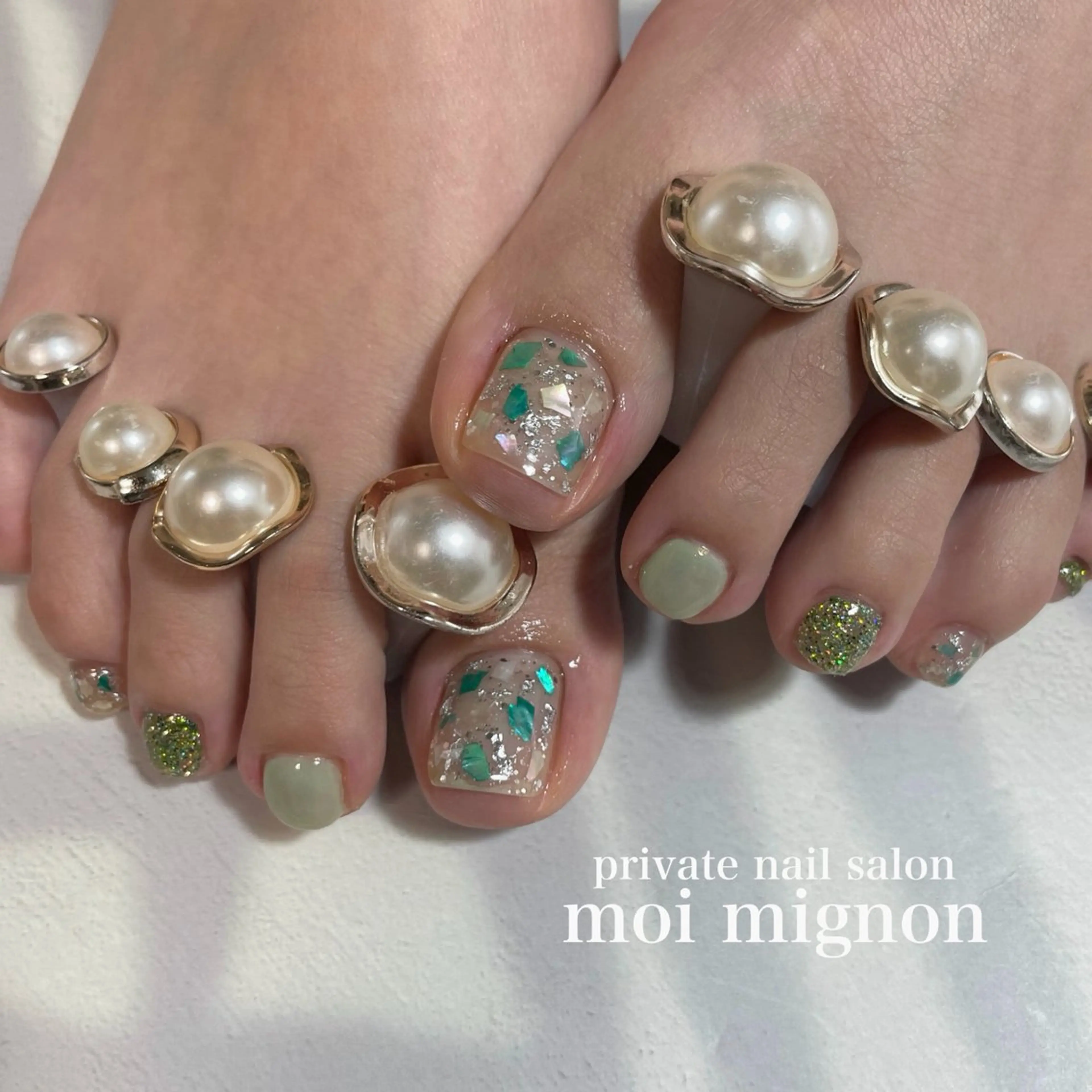 ネイル フットネイル nailist Aki♡のネイルデザイン