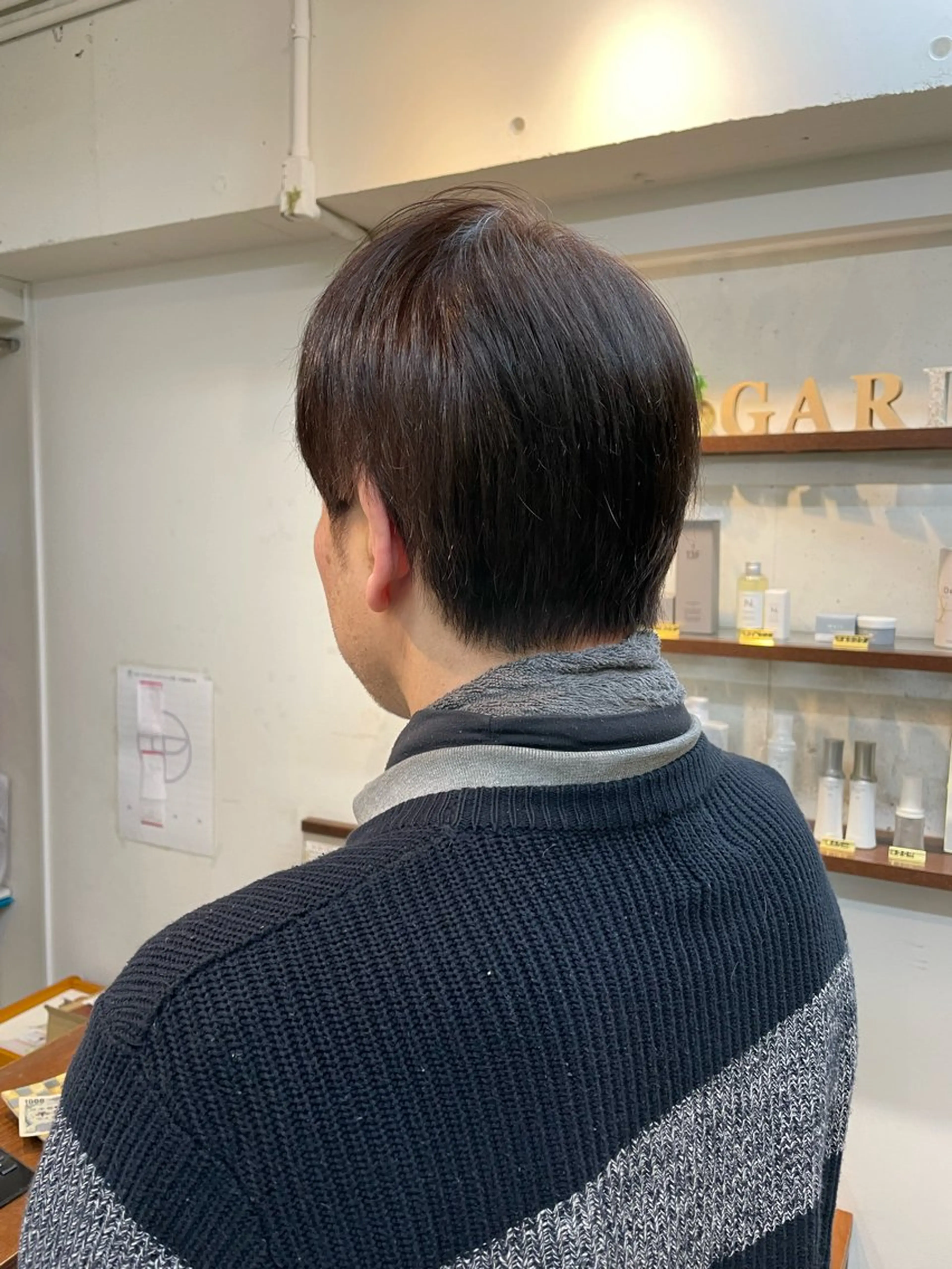 メンズ 刈り上げ 内藤 さつきのヘアスタイル