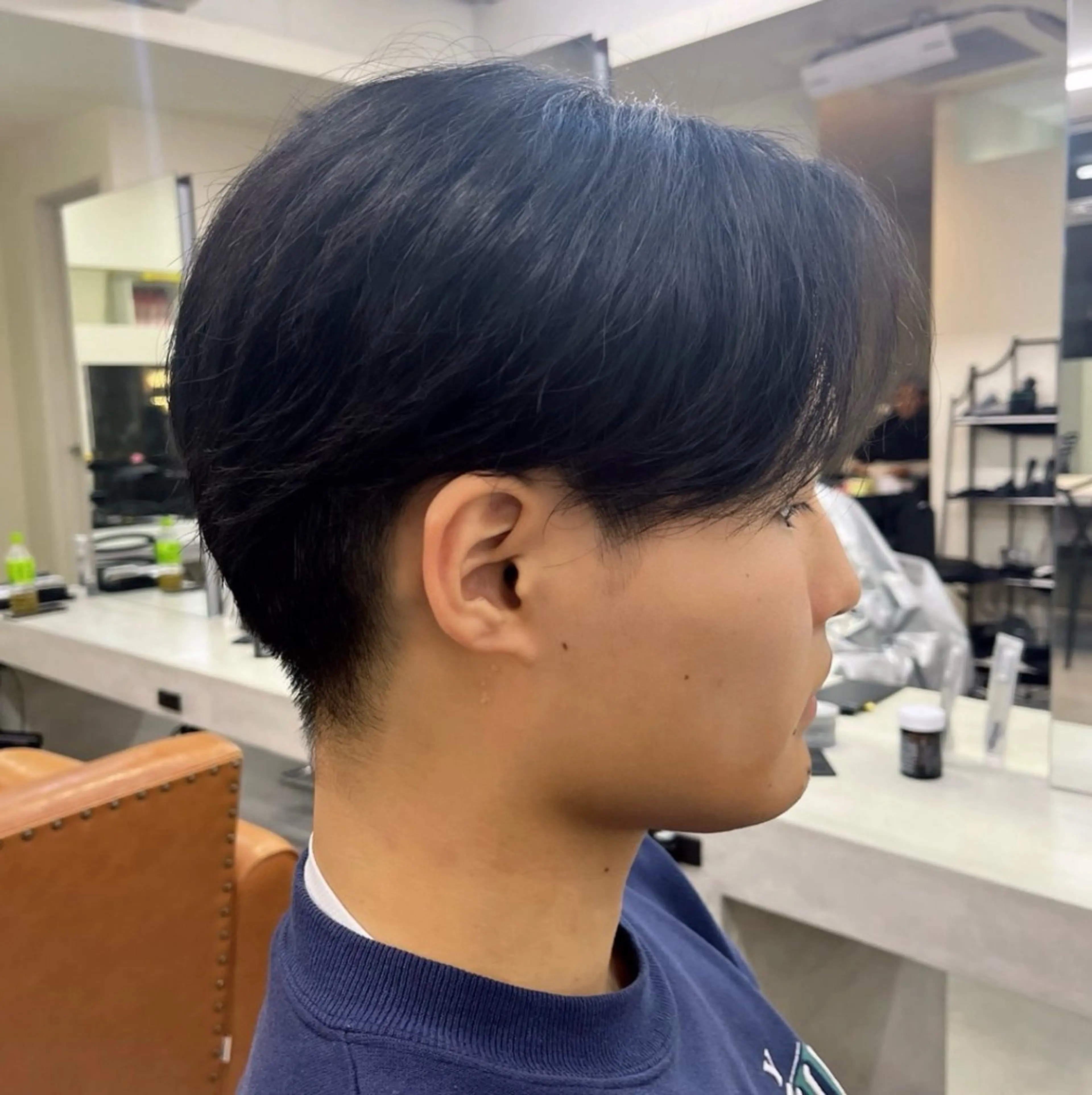 パーマ メンズ センターパート マッシュ メンズパーマ メンズツイストパーマ ツイストスパイラルパーマ カット パーマ mihoko/ ニュアンスパーマの眉毛・アイブロウイメージ