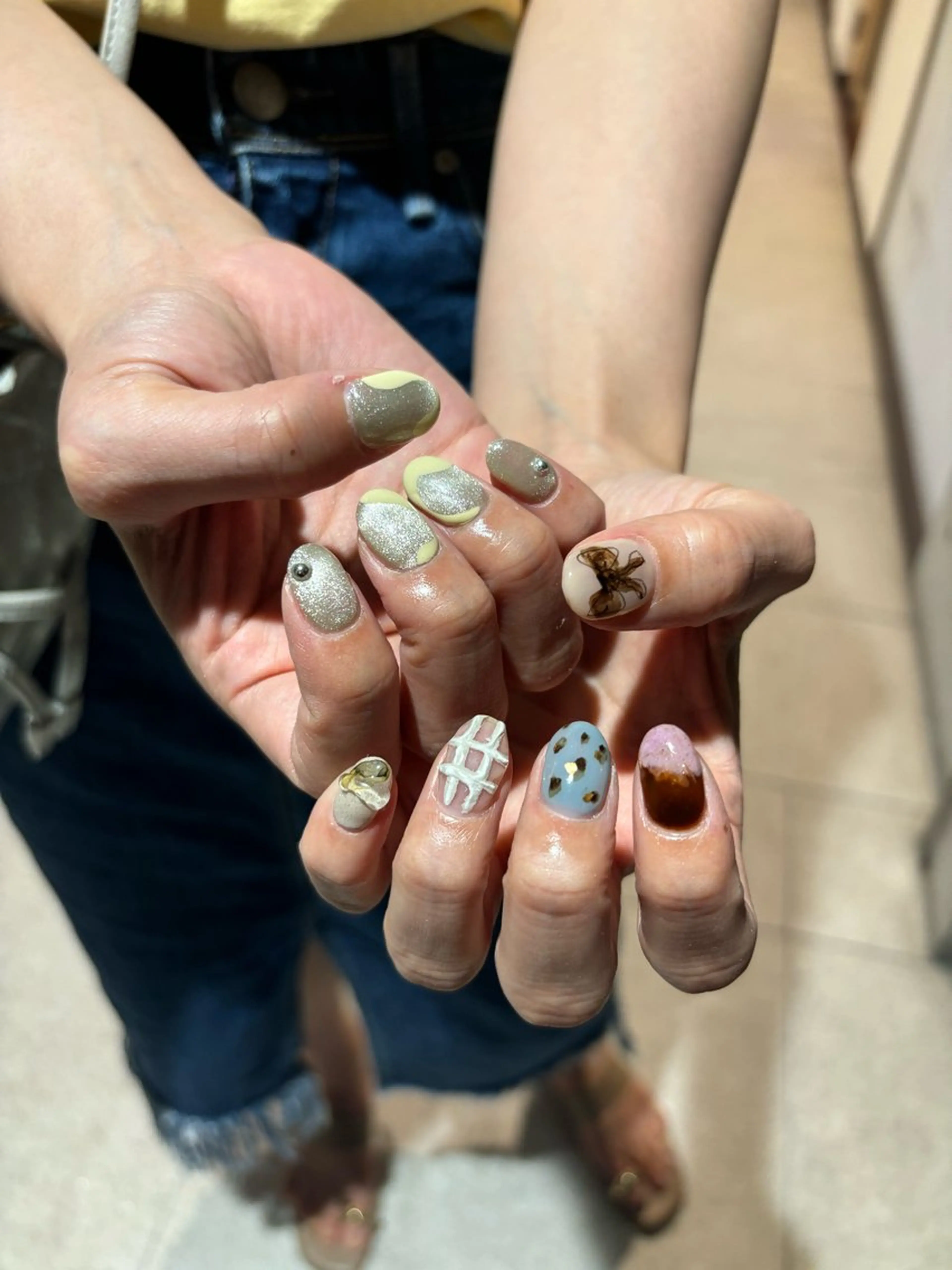 ネイル mano Hanaのネイルデザイン