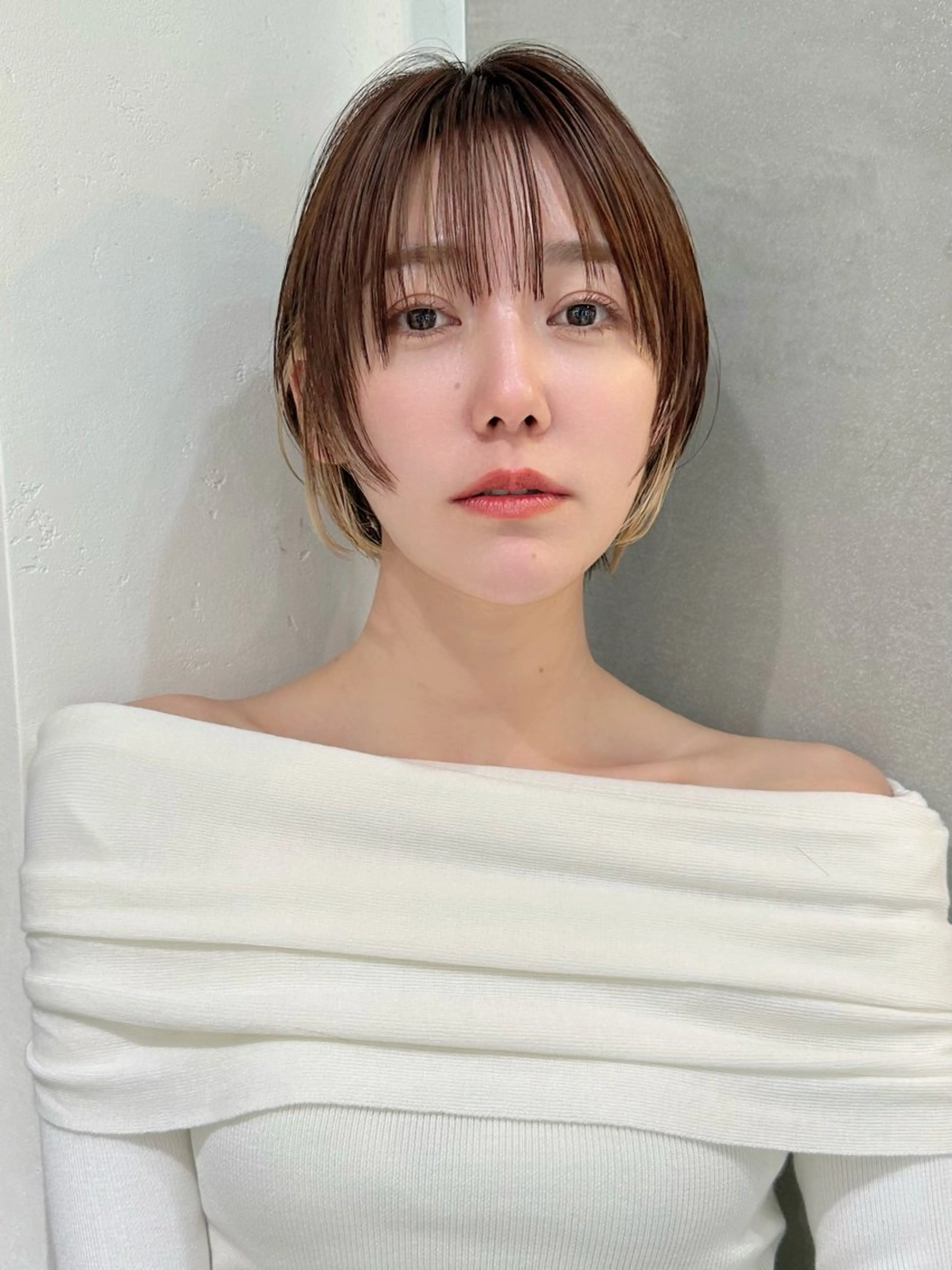 ショート カット ヘアカラー トリートメント ヘッドスパ taiga レイヤー /髪質改善/矯正🌈のヘアスタイル