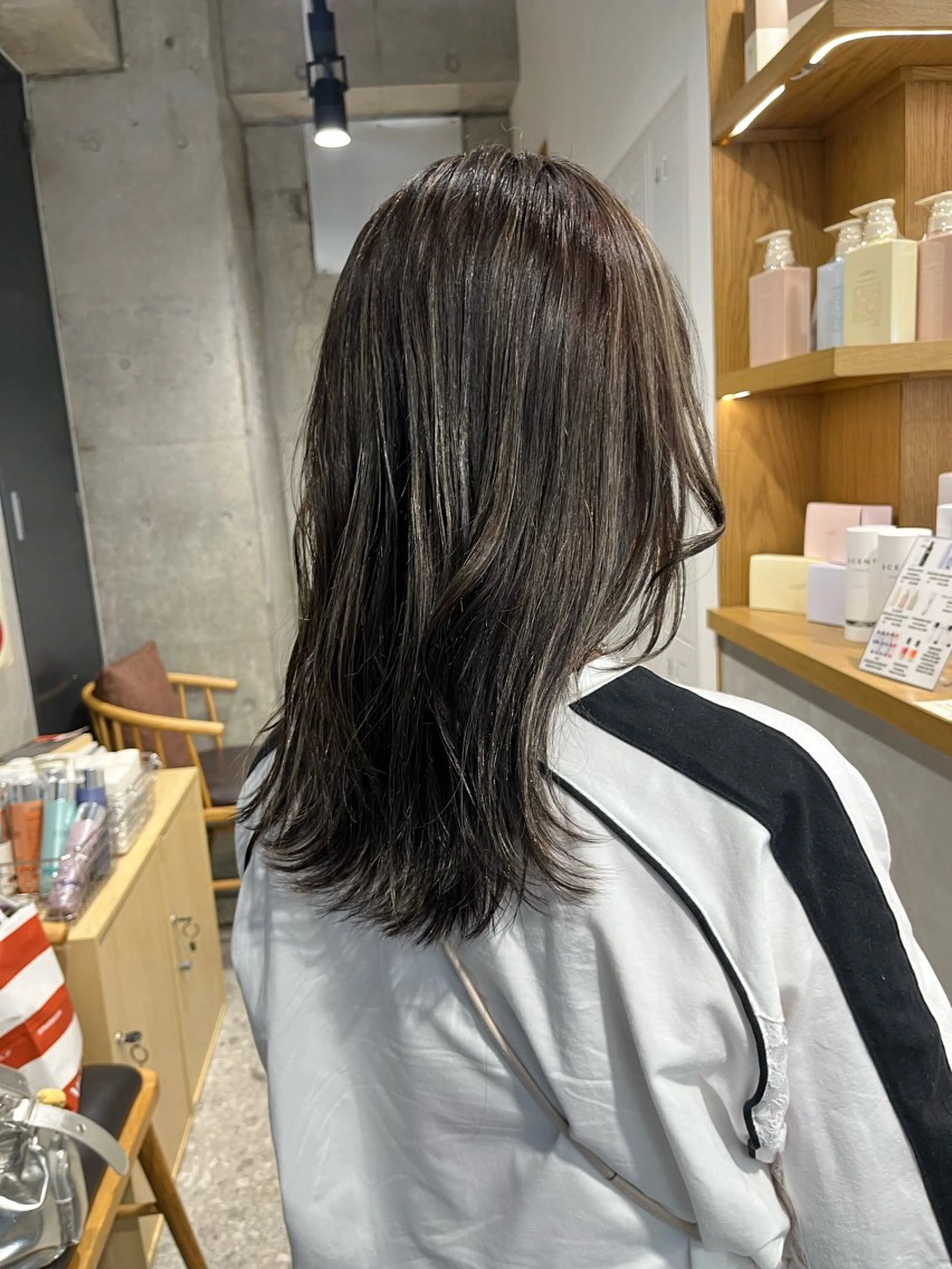 カラー ハイライトカラー ️🩵LUFE ayano️🩵のヘアスタイル
