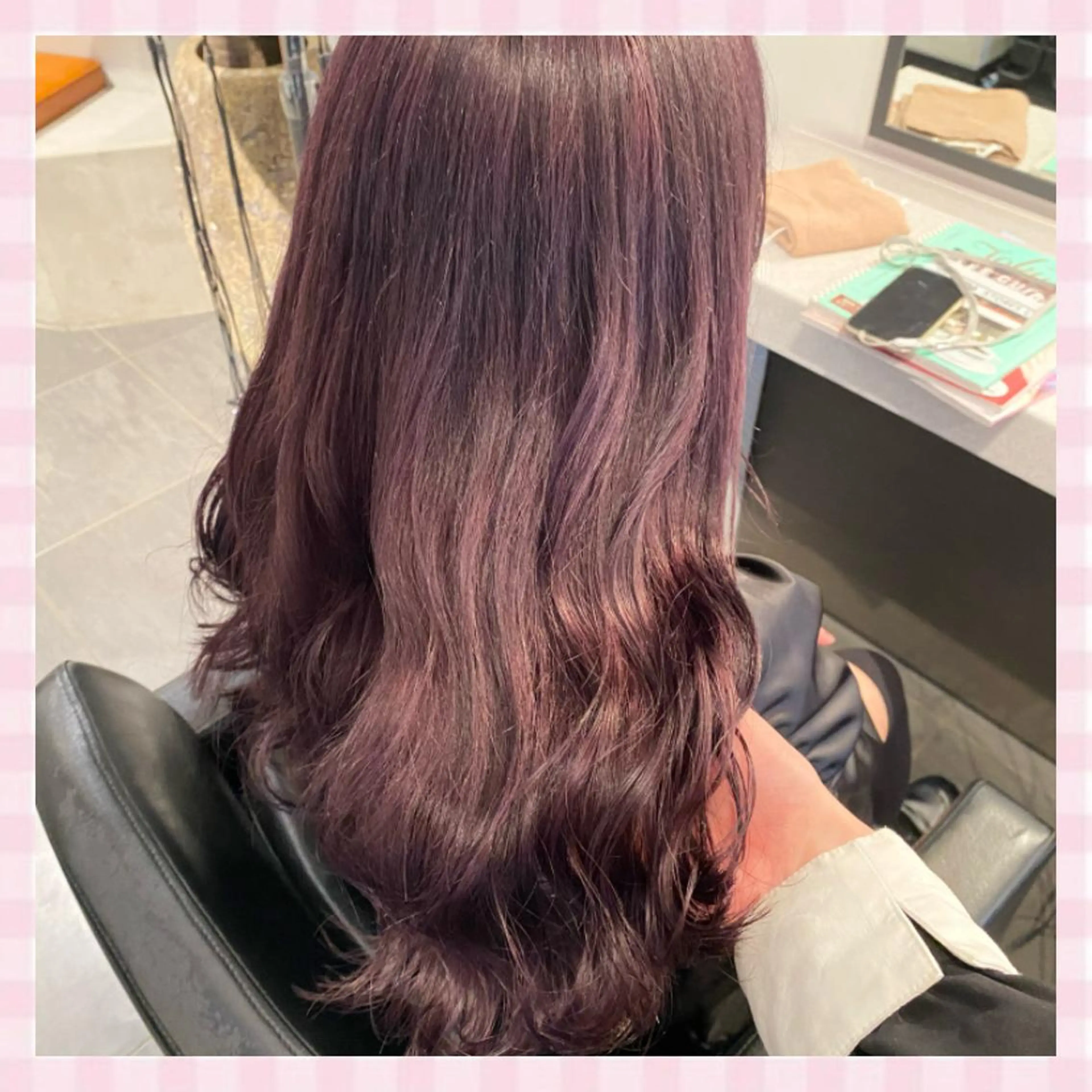 ロング カラー 💗ガーリーヘア🎀 saki💗のヘアスタイル