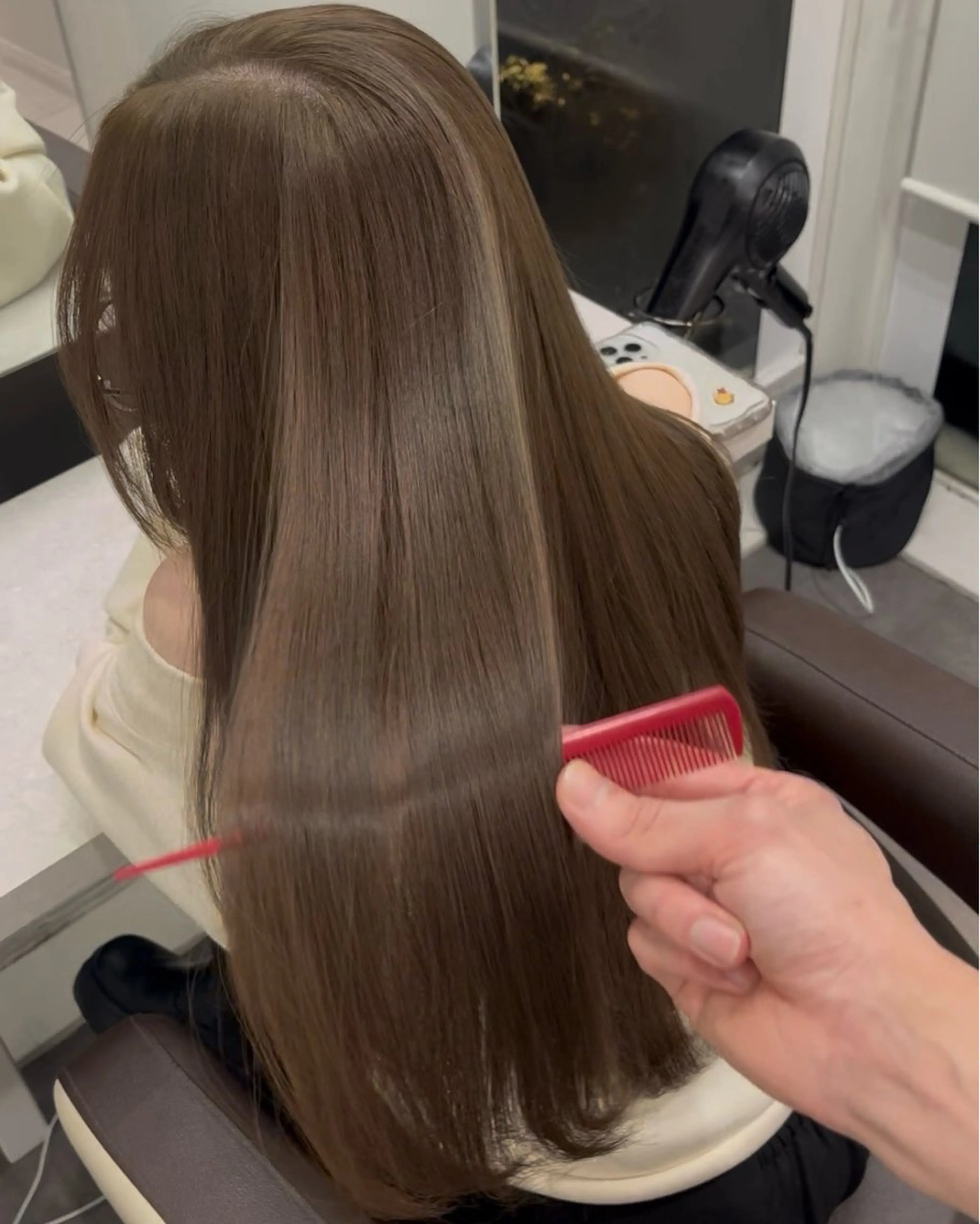 ロング 髪質改善 土田 啓太のヘアスタイル