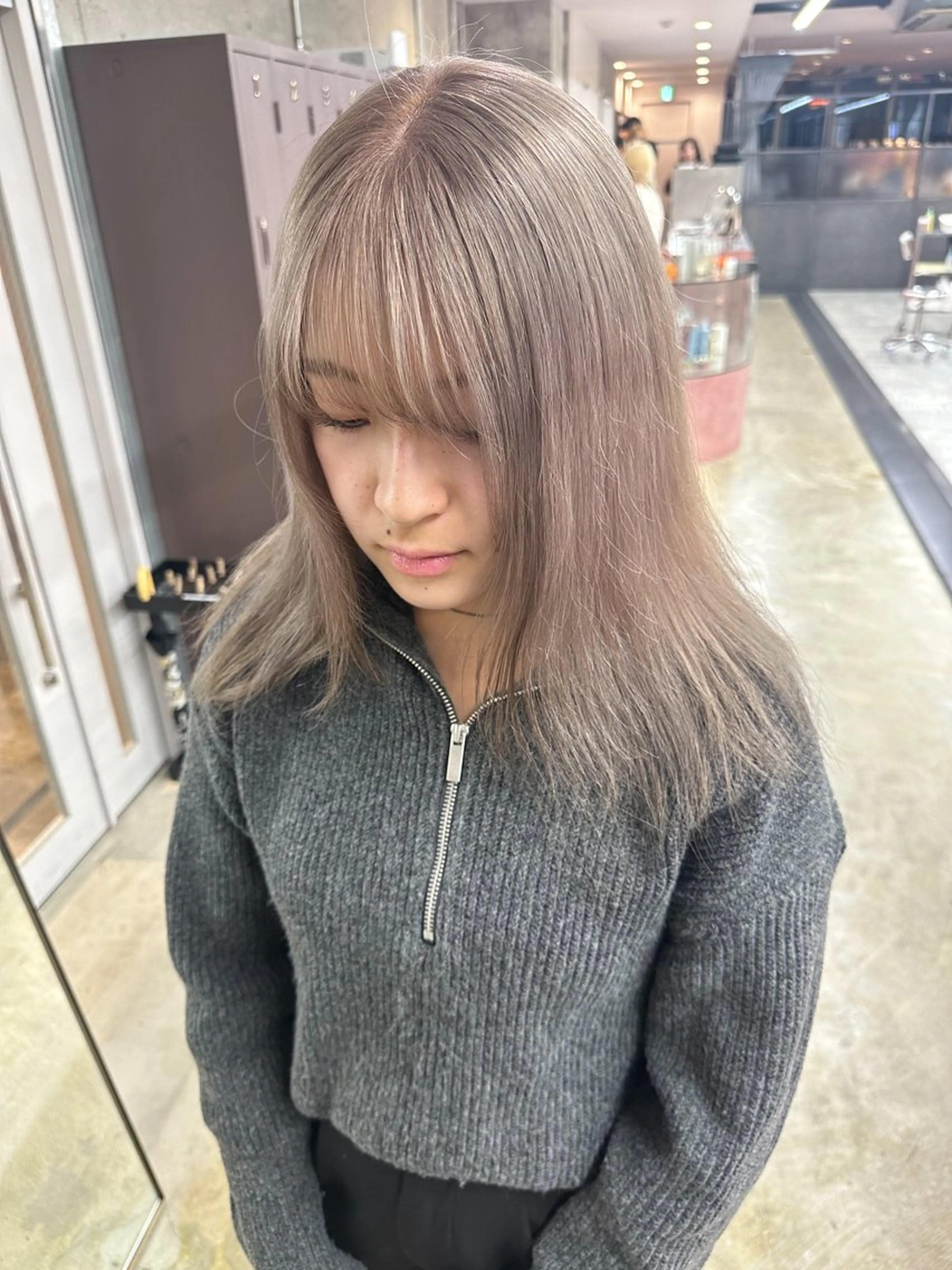 セミロング myu 🐈‍⬛のヘアスタイル