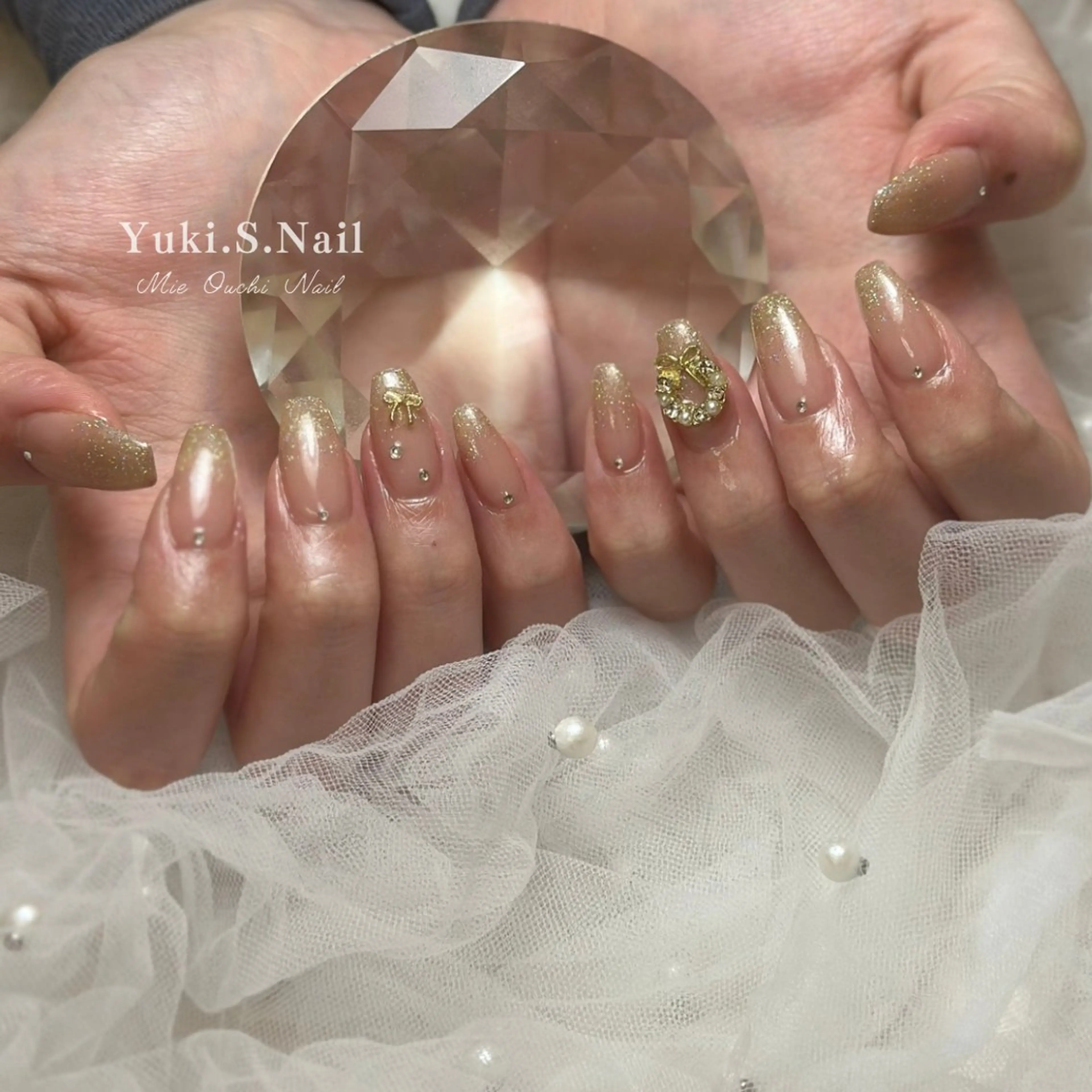 ロング ハンドネイル Yuki S.Nailのネイルデザイン