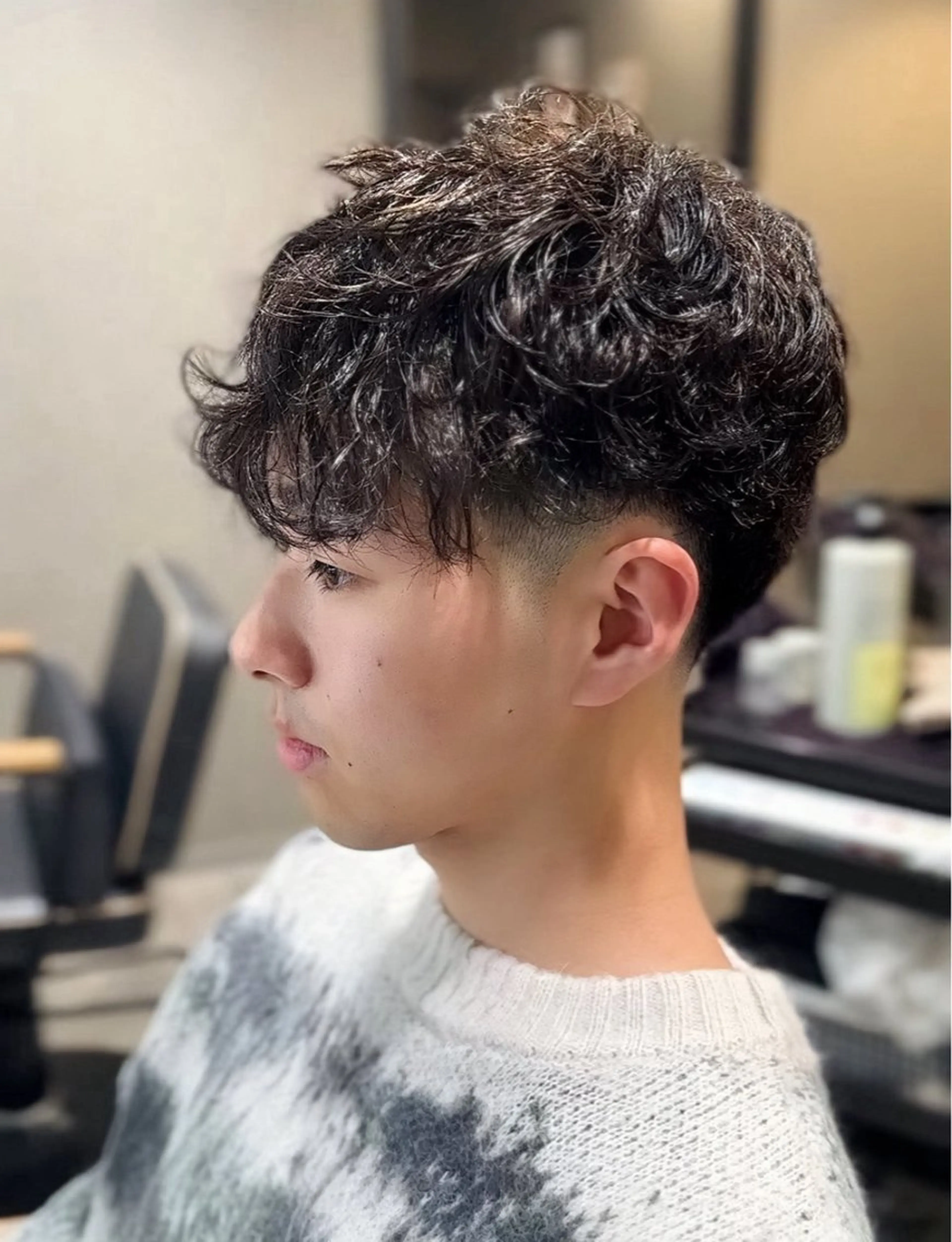 ショート カット パーマ 村井隆仁/上品/ 海外風/栄/矢場町のヘアスタイル