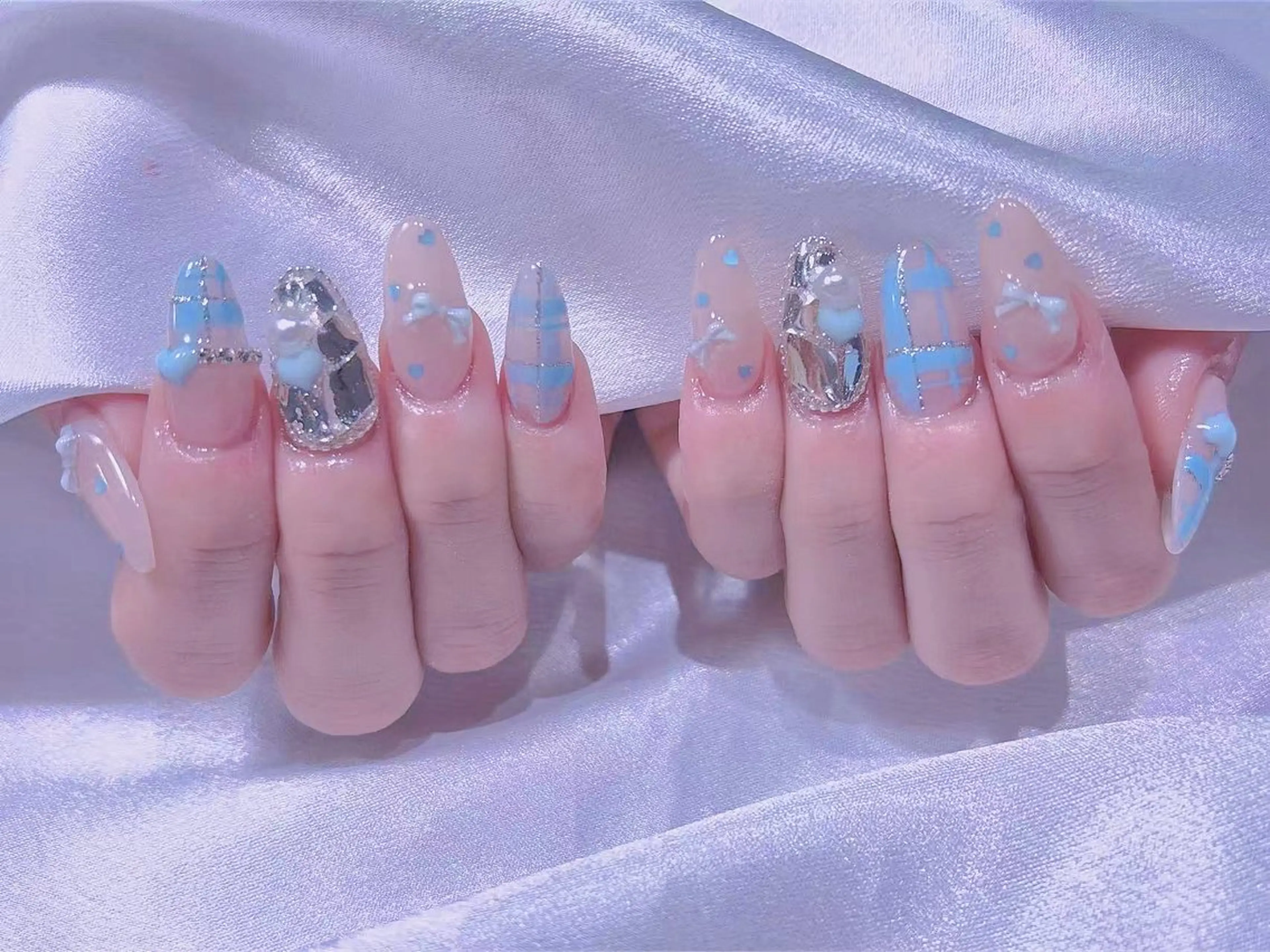 ネイル ハンドネイル 長さだし専門店 M2　rikaのネイルデザイン