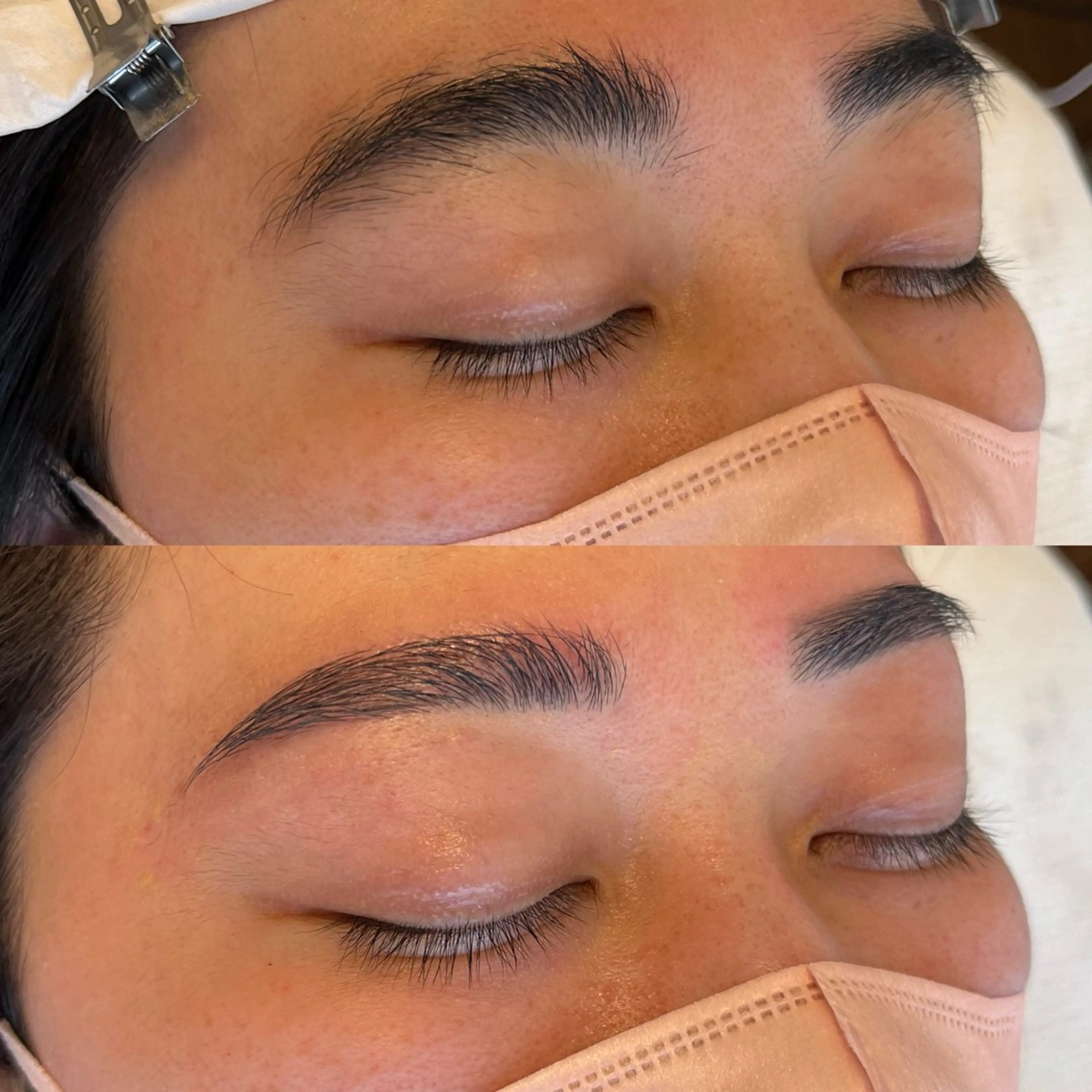 アイブロウ 眉毛ワックス脱毛 アイブロウ/まつぱ NATSUKI🍃のマツエク・マツパデザイン