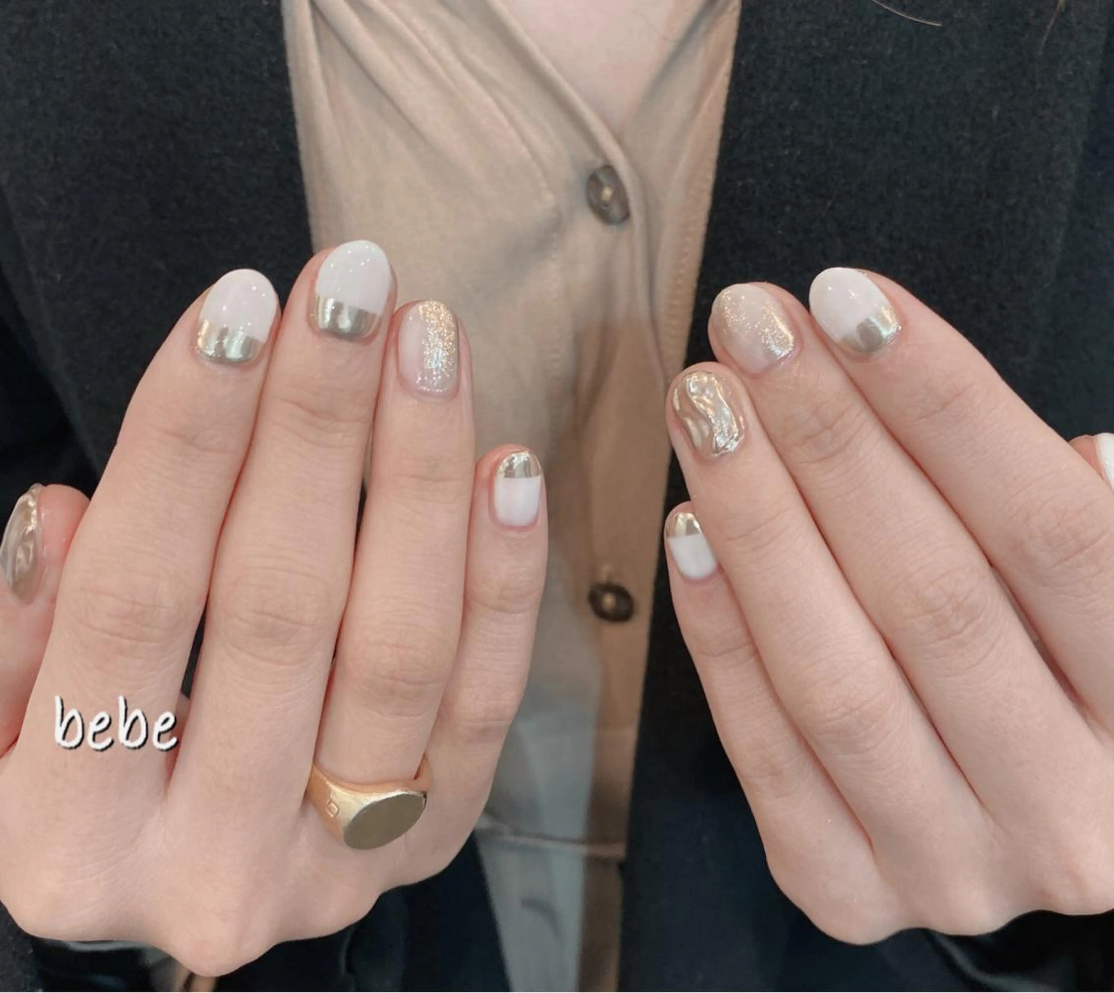 ネイル 冬ネイル クリスマス ハンドネイル Ann nailのネイルデザイン