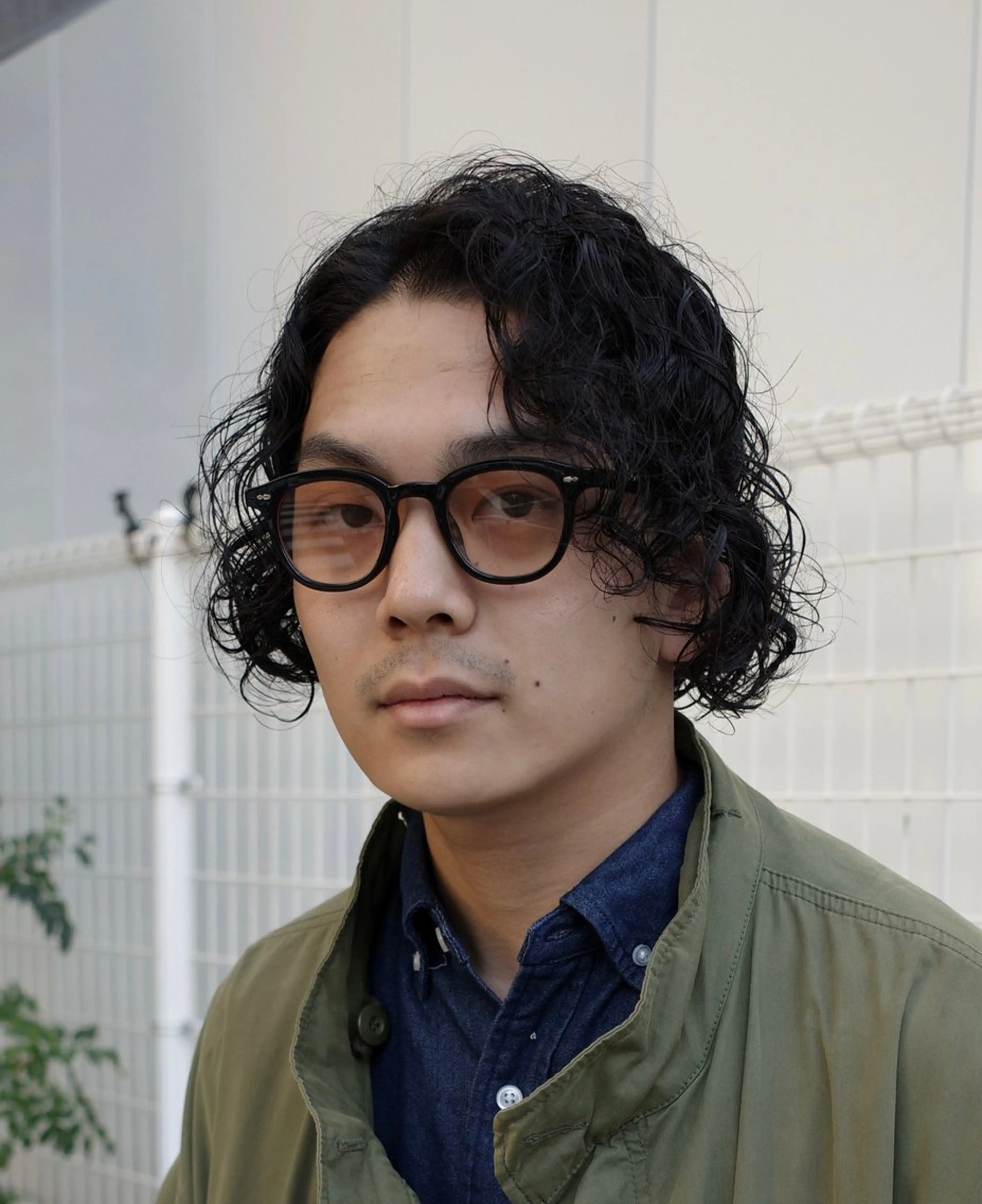 セミロング パーマ メンズ メンズパーマ セミロングパーマ ボブ 🌀パーマ特化 美容師🌀/しゅんのヘアスタイル