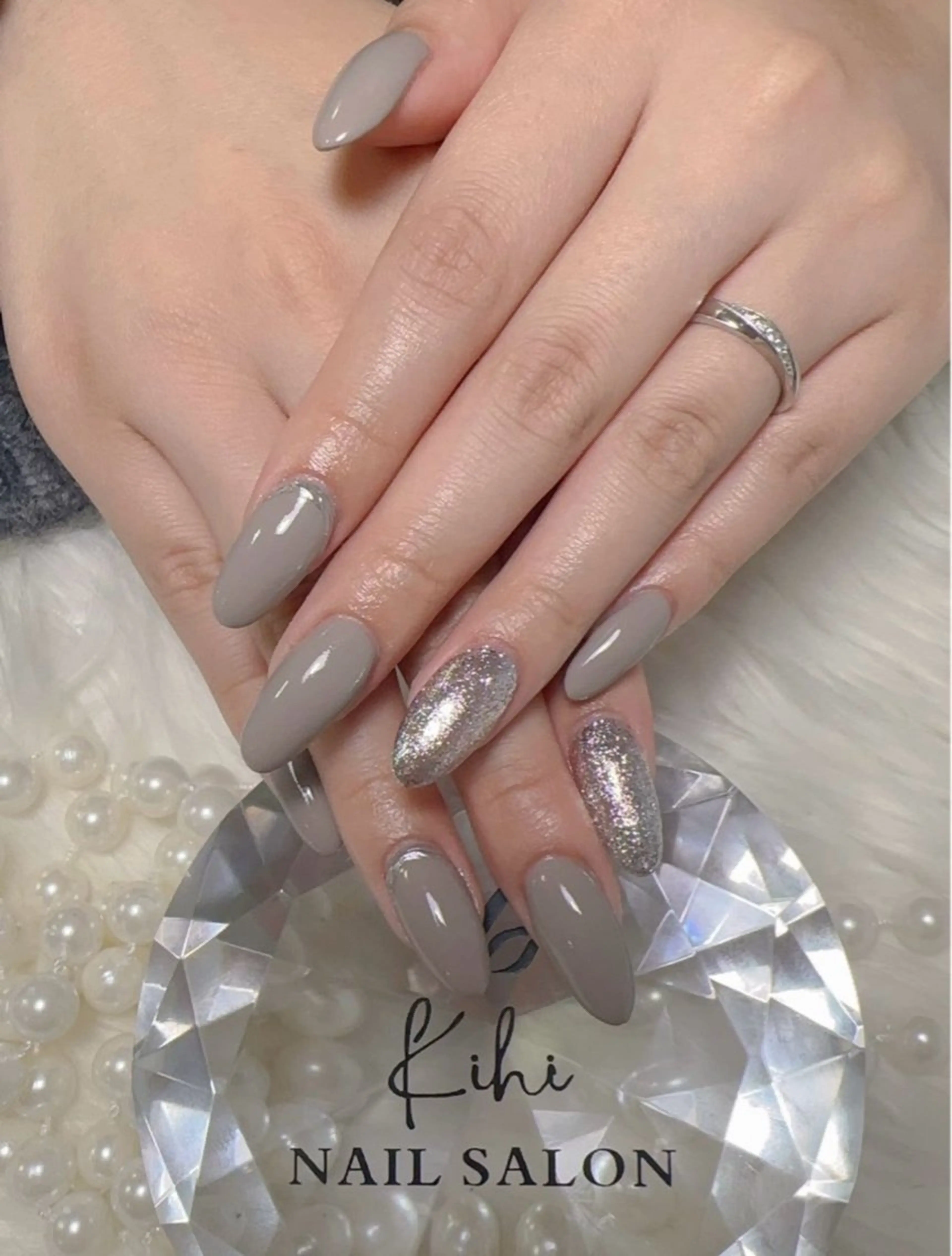 ネイル スカルプネイル 米澤 ハナユキのネイルデザイン