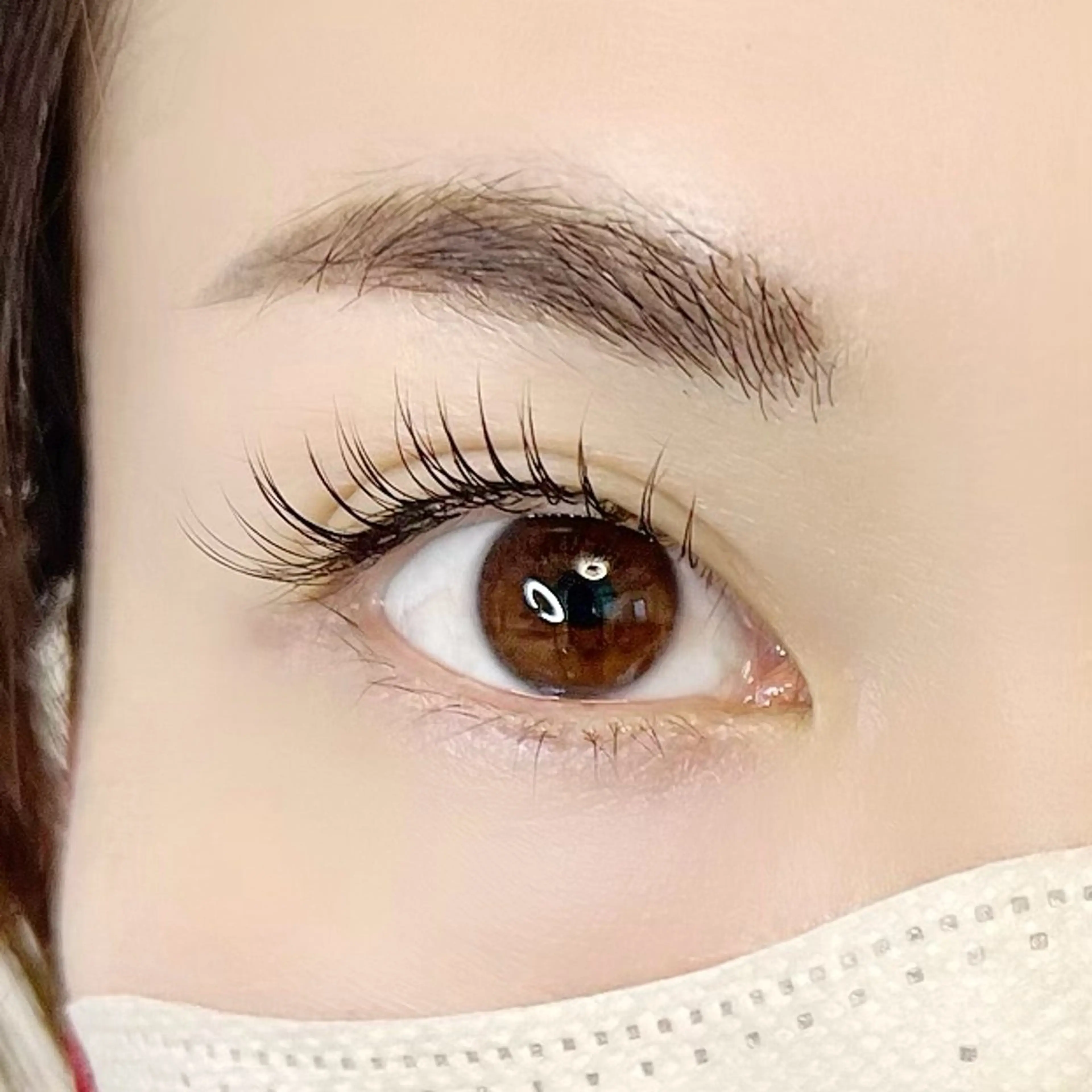 マツエク・マツパ フラットラッシュ ナチュラル まつげのお店 kaka.のマツエク・マツパデザイン