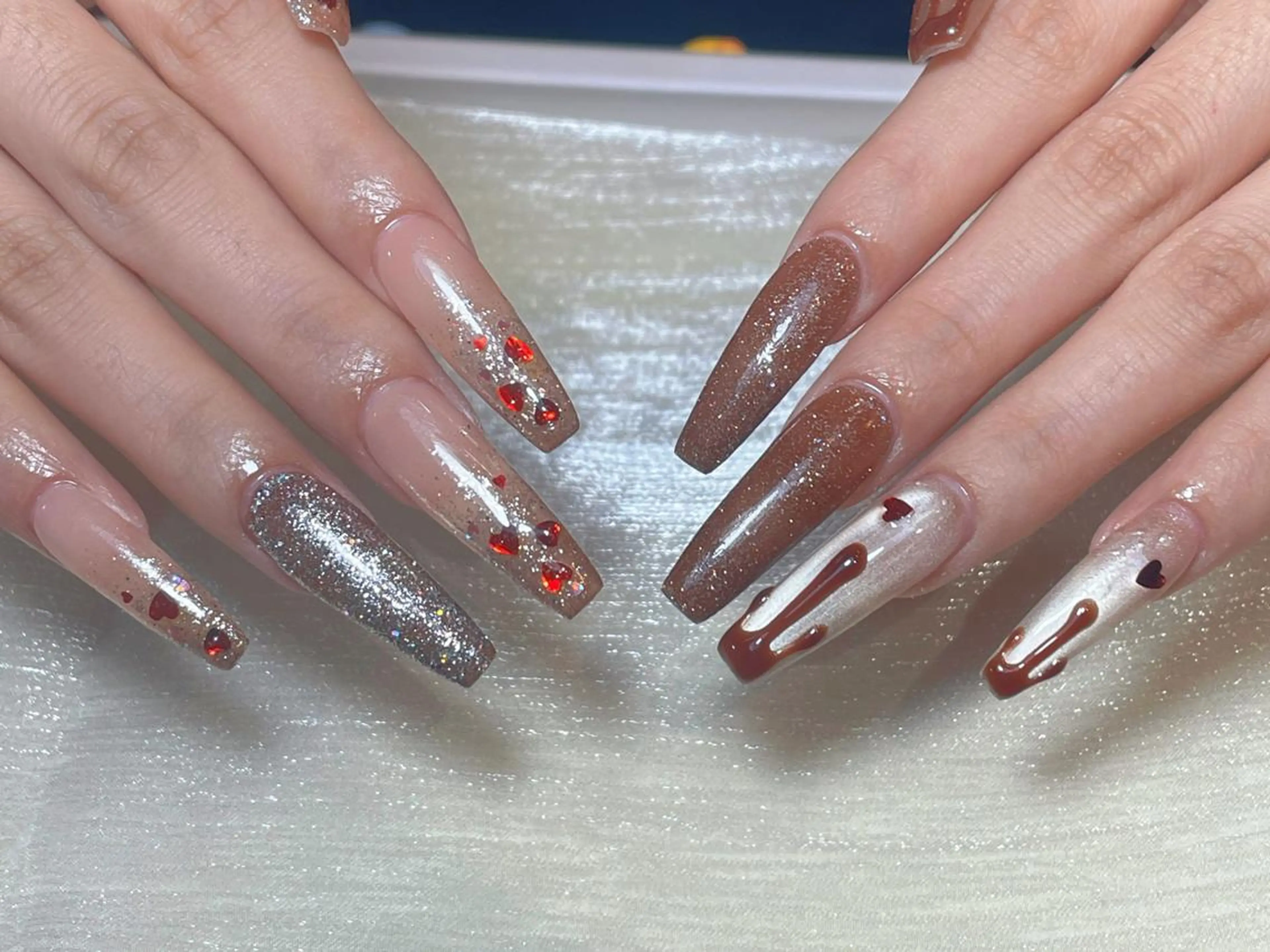 ロング 💅 リリアのネイルデザイン