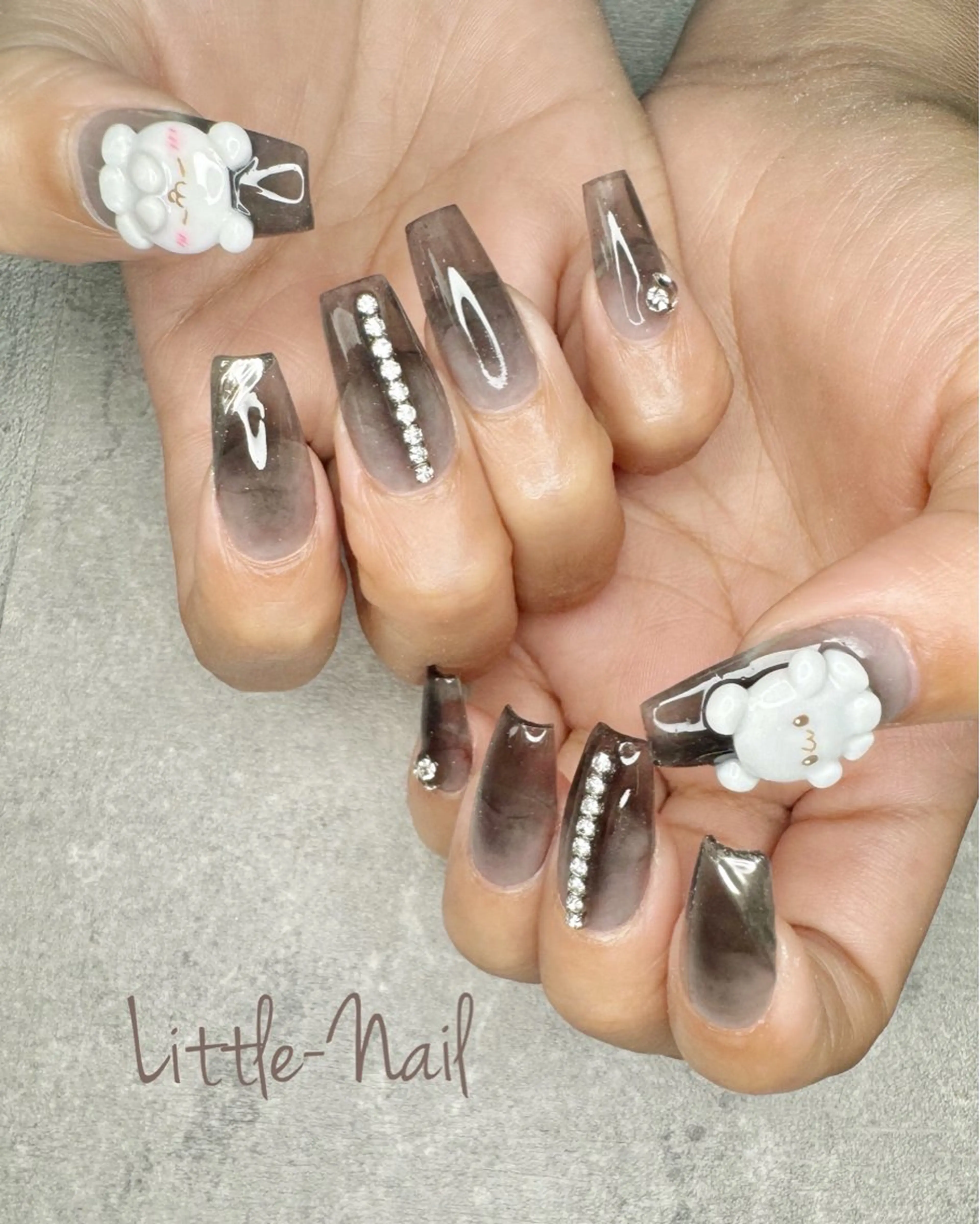 ネイル [スカルプ]Litt le-Nail吉祥寺のネイルデザイン