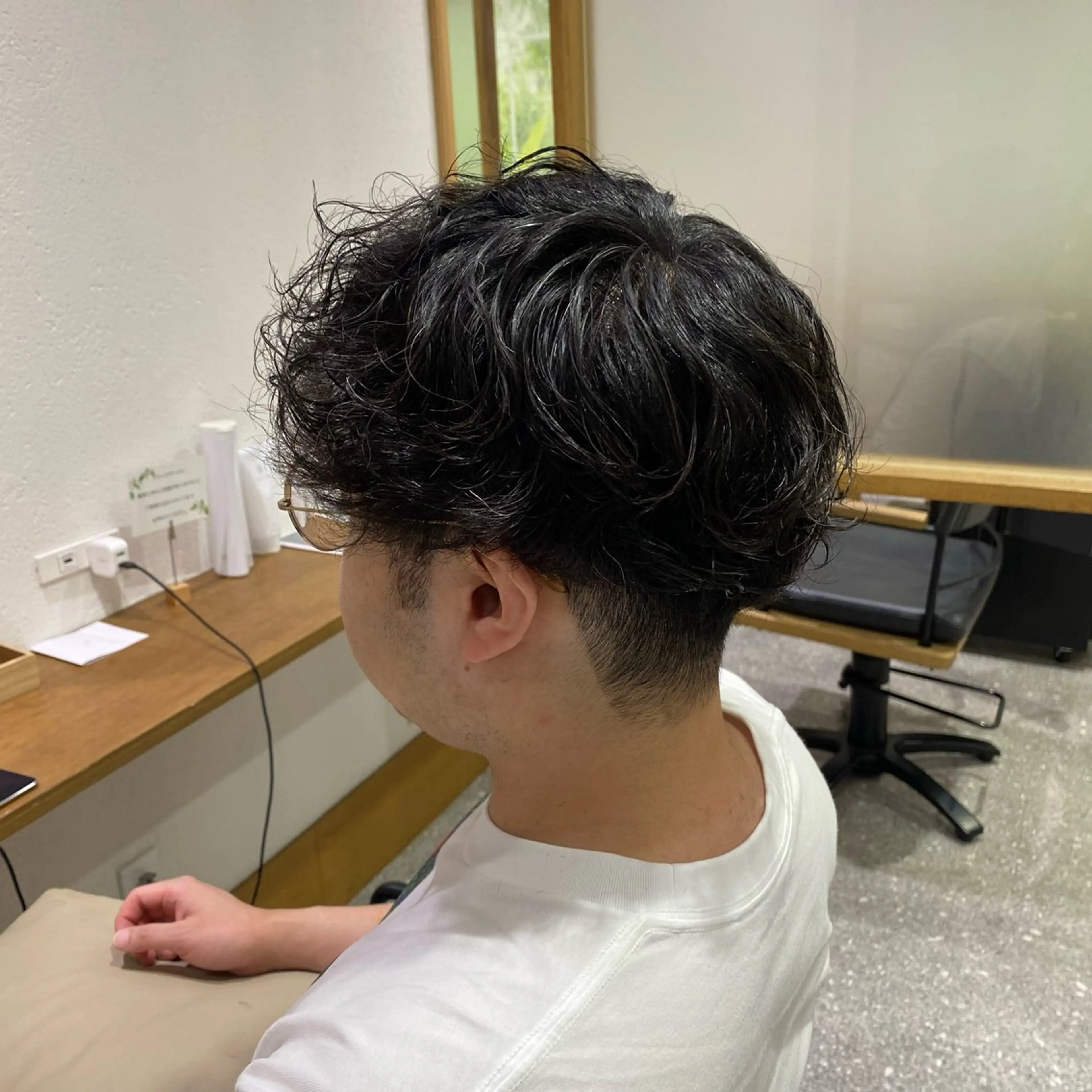 メンズカット💇🏻‍♂️+パーマ🪐 ༘ ⋆˙の写真