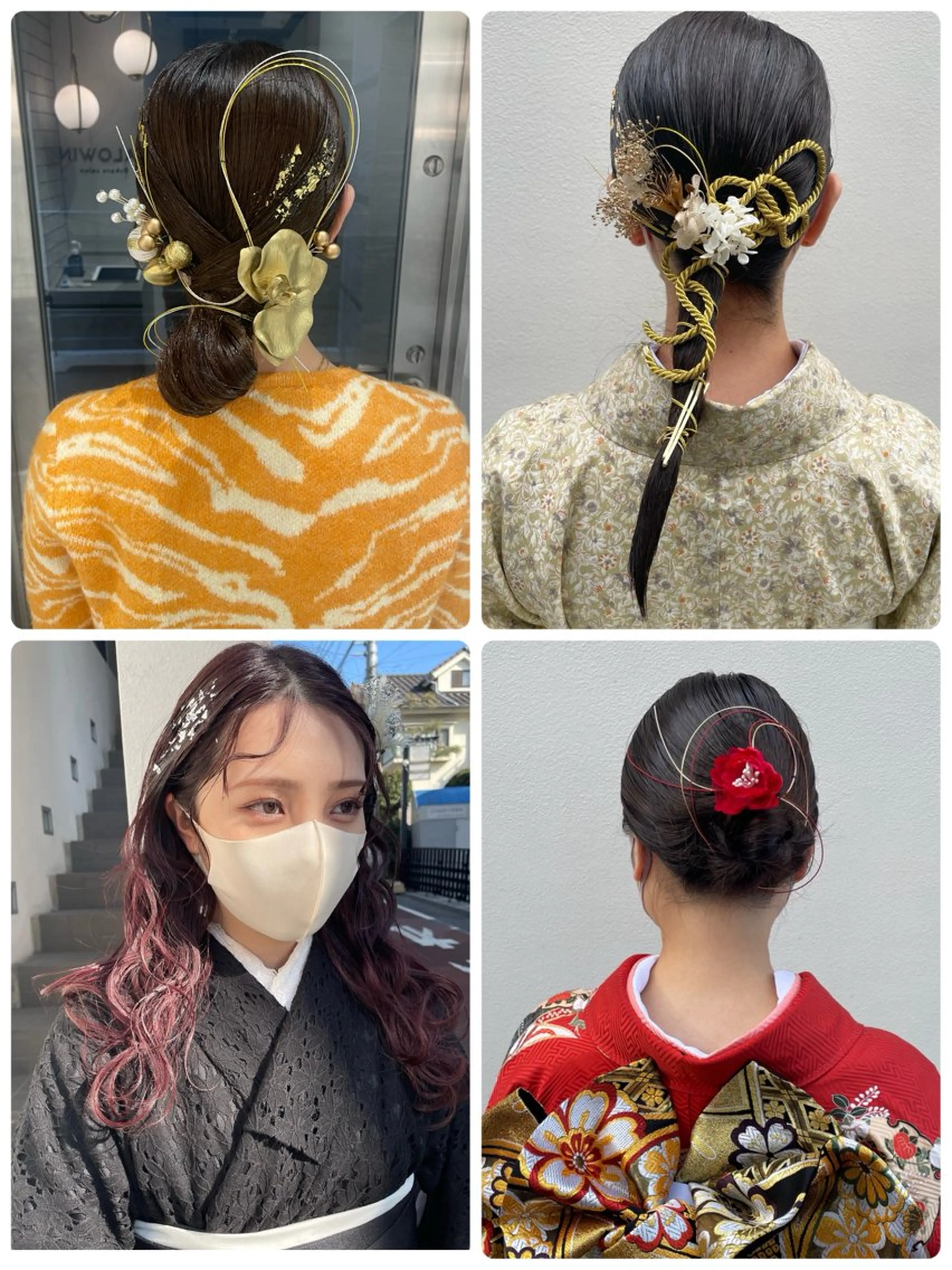 ヘアアレンジ ヘアセット satsuki 暖色・ブラウンカラーのヘアスタイル