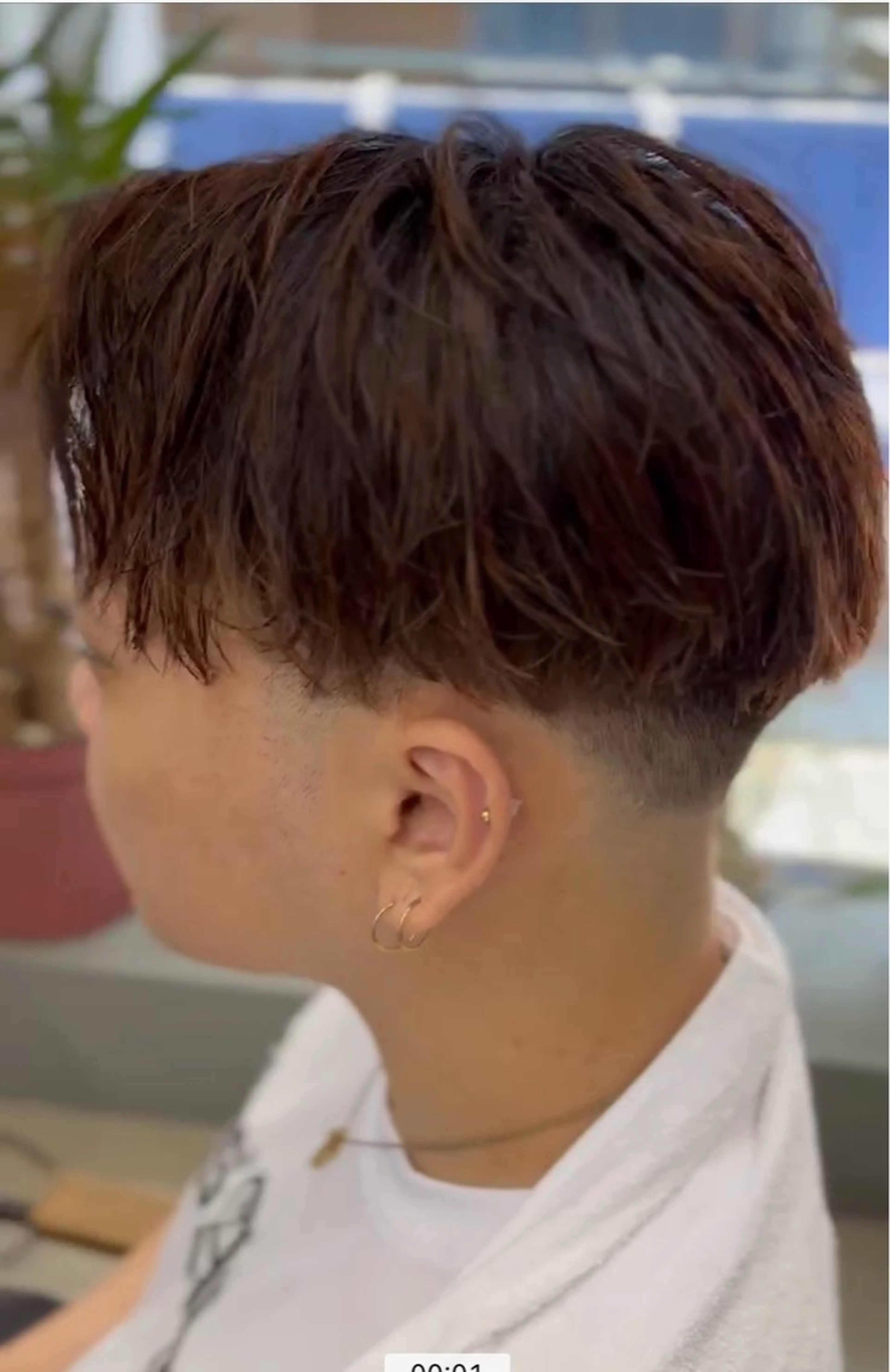 ショート カラー メンズ メンズ専門サロン wokeのヘアスタイル