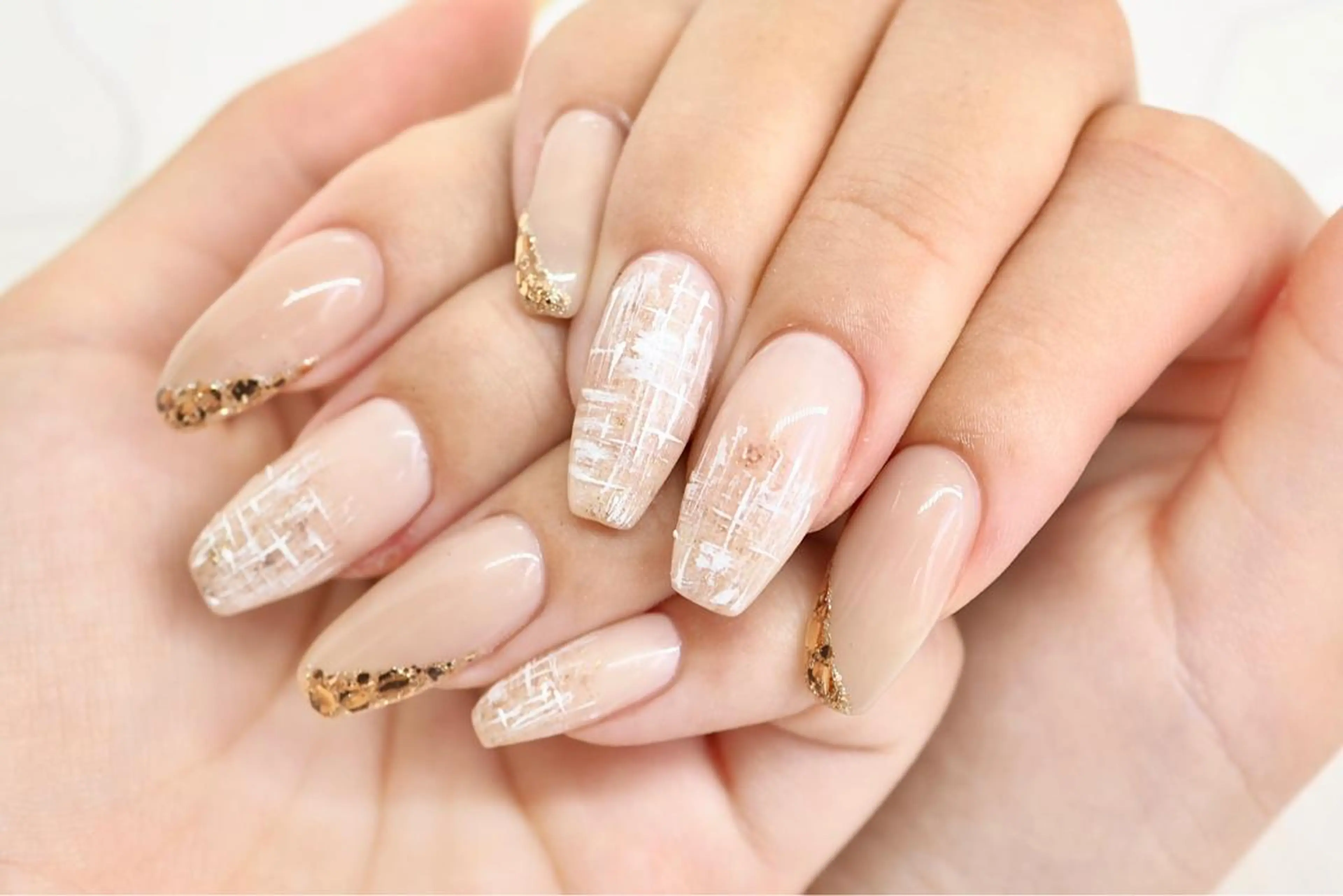 ロング カラー ネイル ハンドネイル Nail salon Lieblleのネイルデザイン