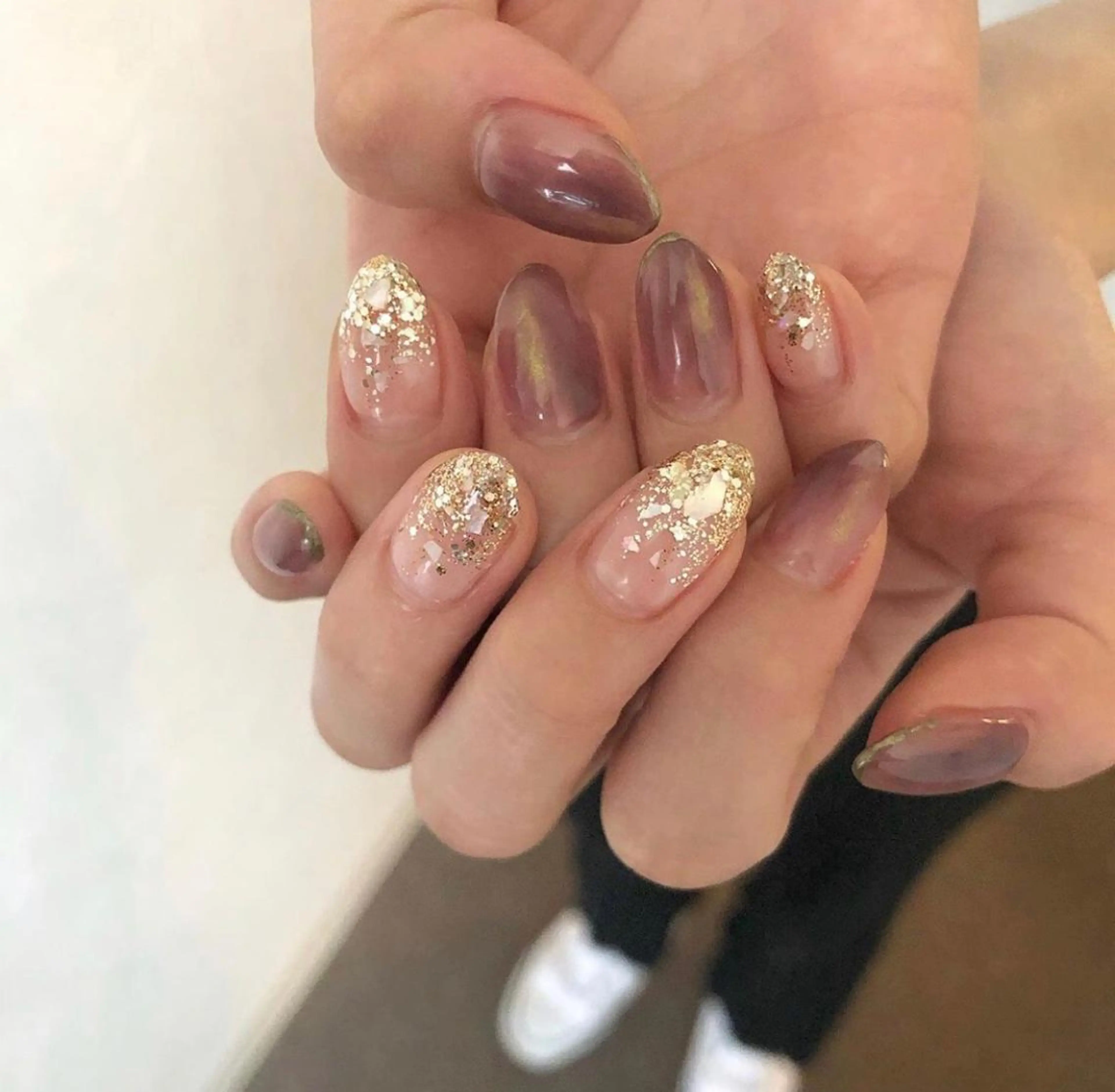ネイル ニュアンスネイル nail salon granveilのネイルデザイン