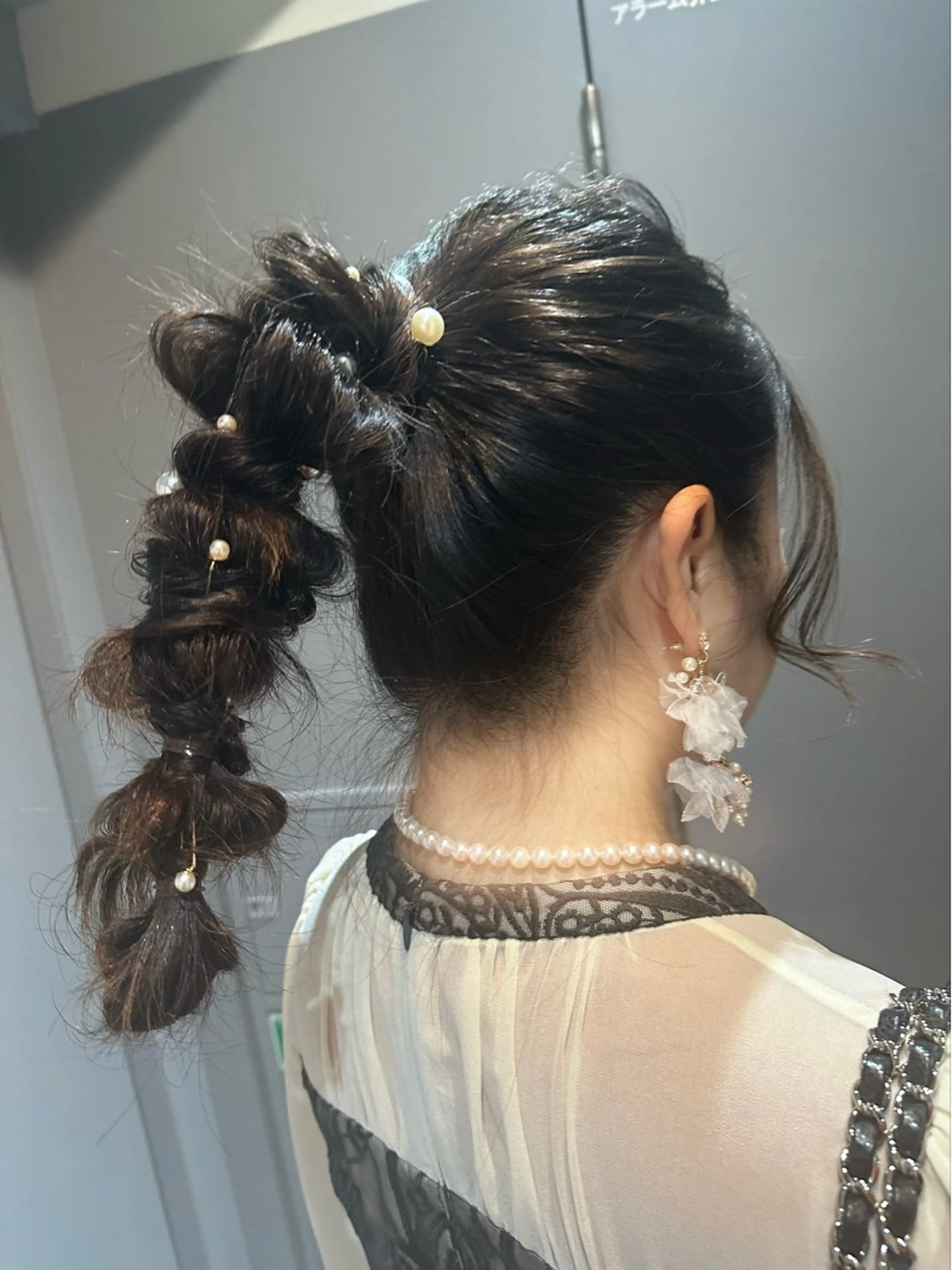 ロング ヘアアレンジ 縮毛矯正+モテカラー 🎀✨MIHOのヘアスタイル