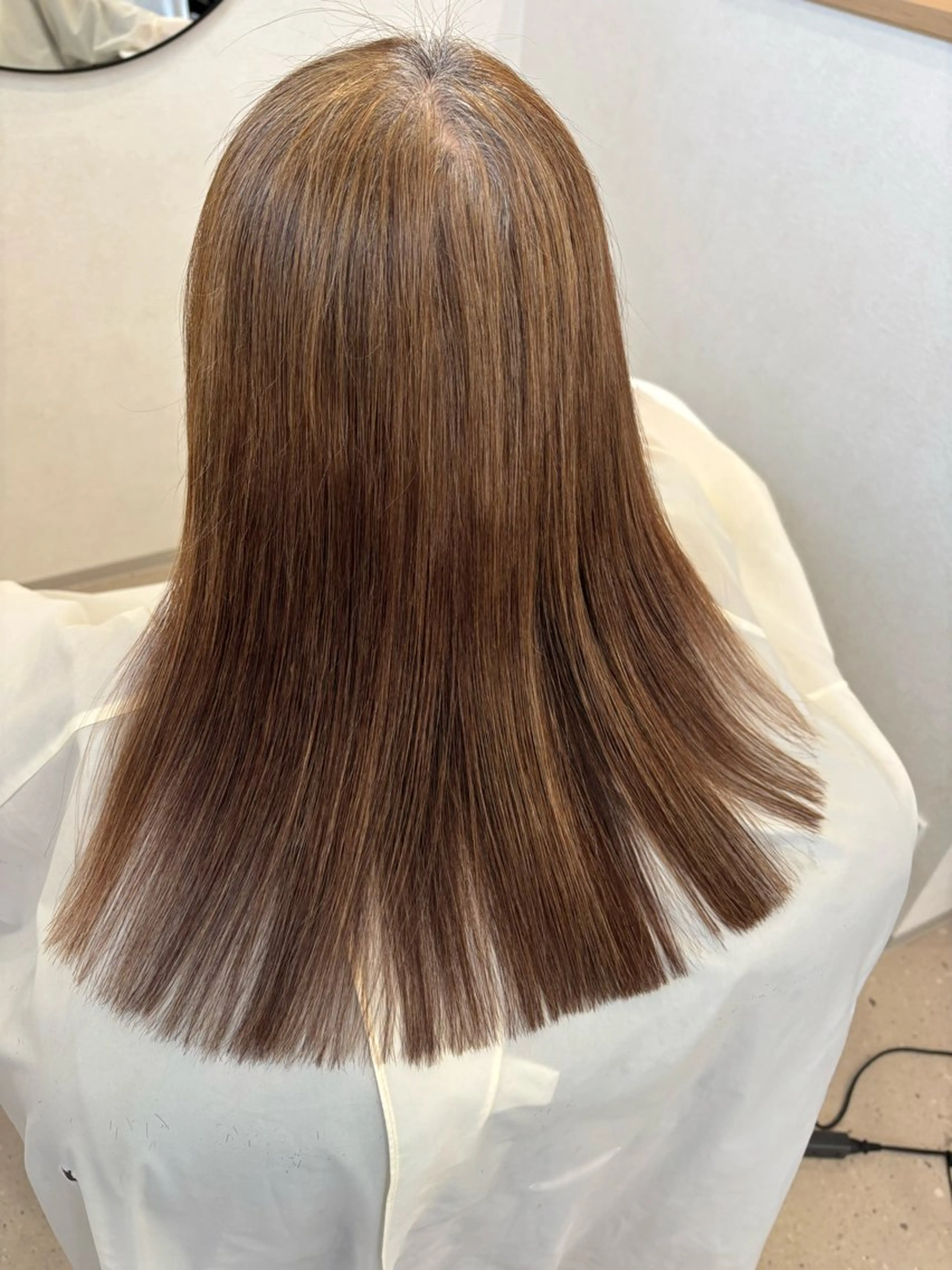 ロング 縮毛矯正 headspa&eyelash Suu.所属・松林 真里沙のマツエク・マツパデザイン