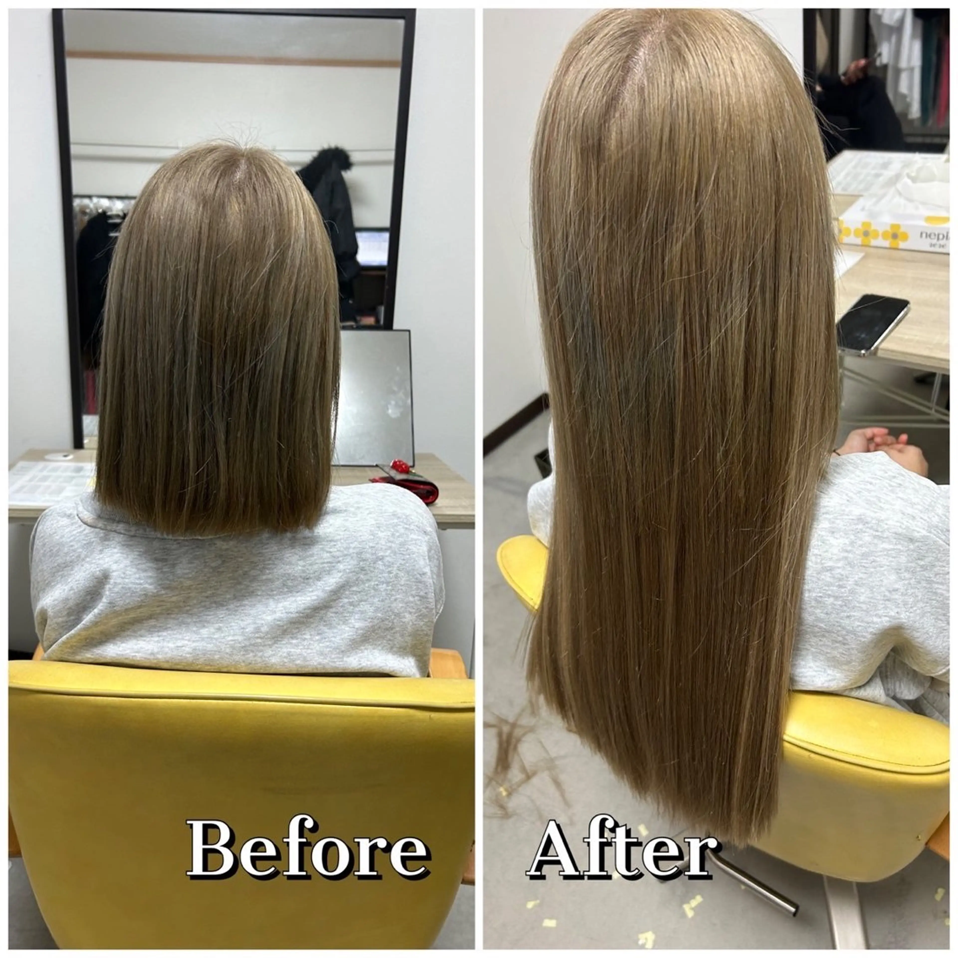 ロング エクステ 🌟ドレスアップ 神戸店🌟のヘアスタイル