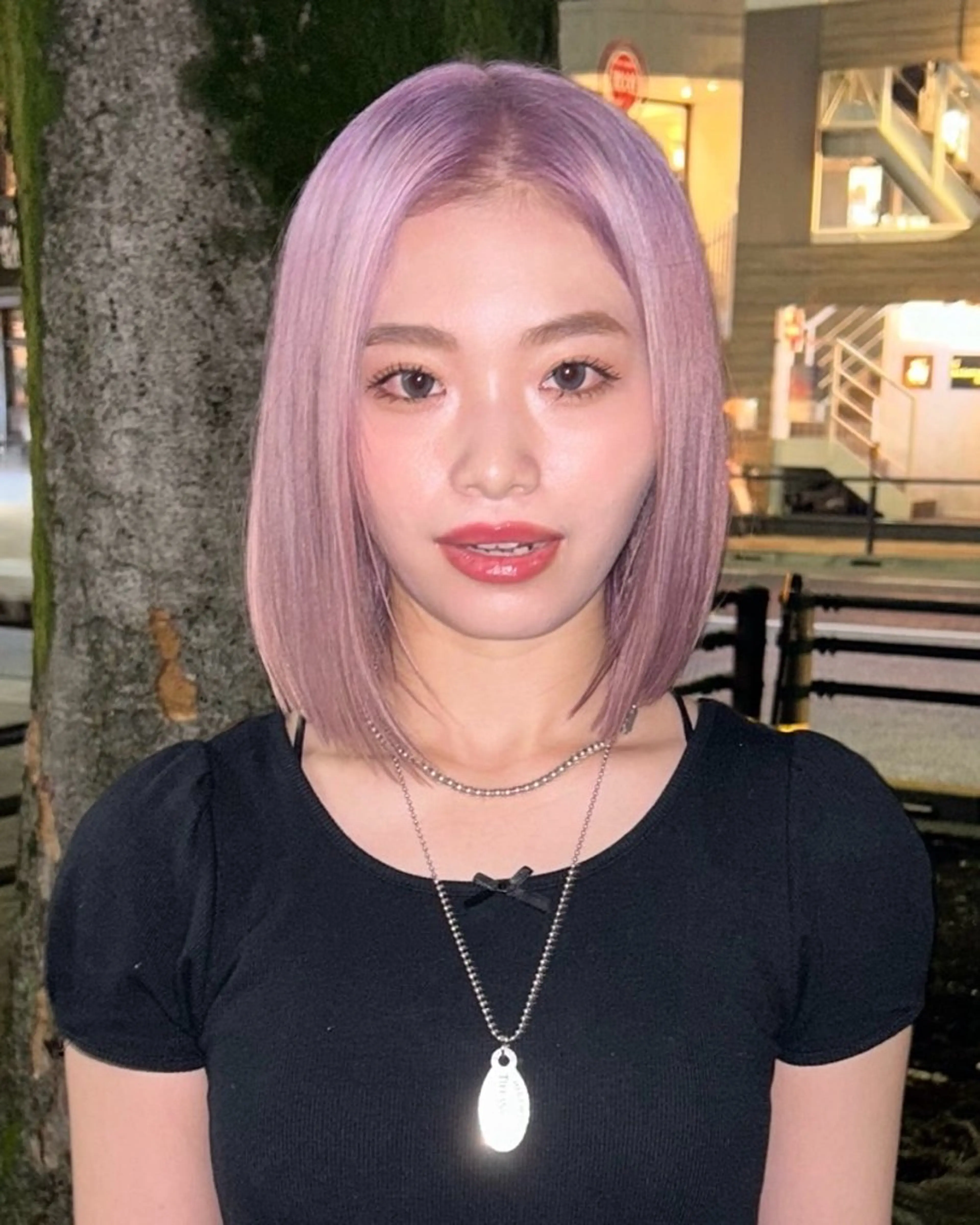 カラー カット ヘアカラー レイヤー／マツエク 💋𝑨𝑵𝑵𝑨のヘアスタイル