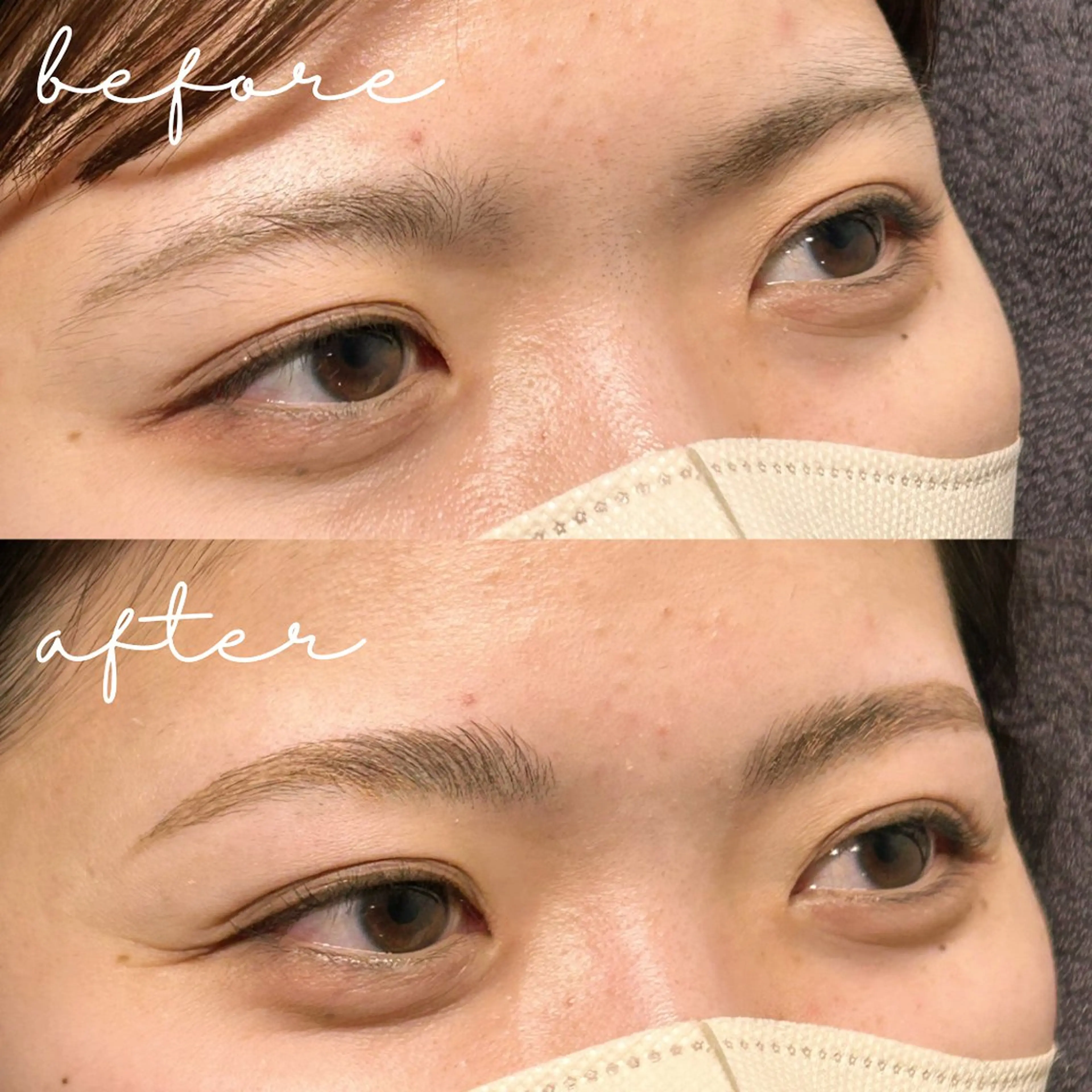 メンズ アイブロウ HBL眉毛&フェイス WAX専門ハルヒラリの眉毛・アイブロウイメージ