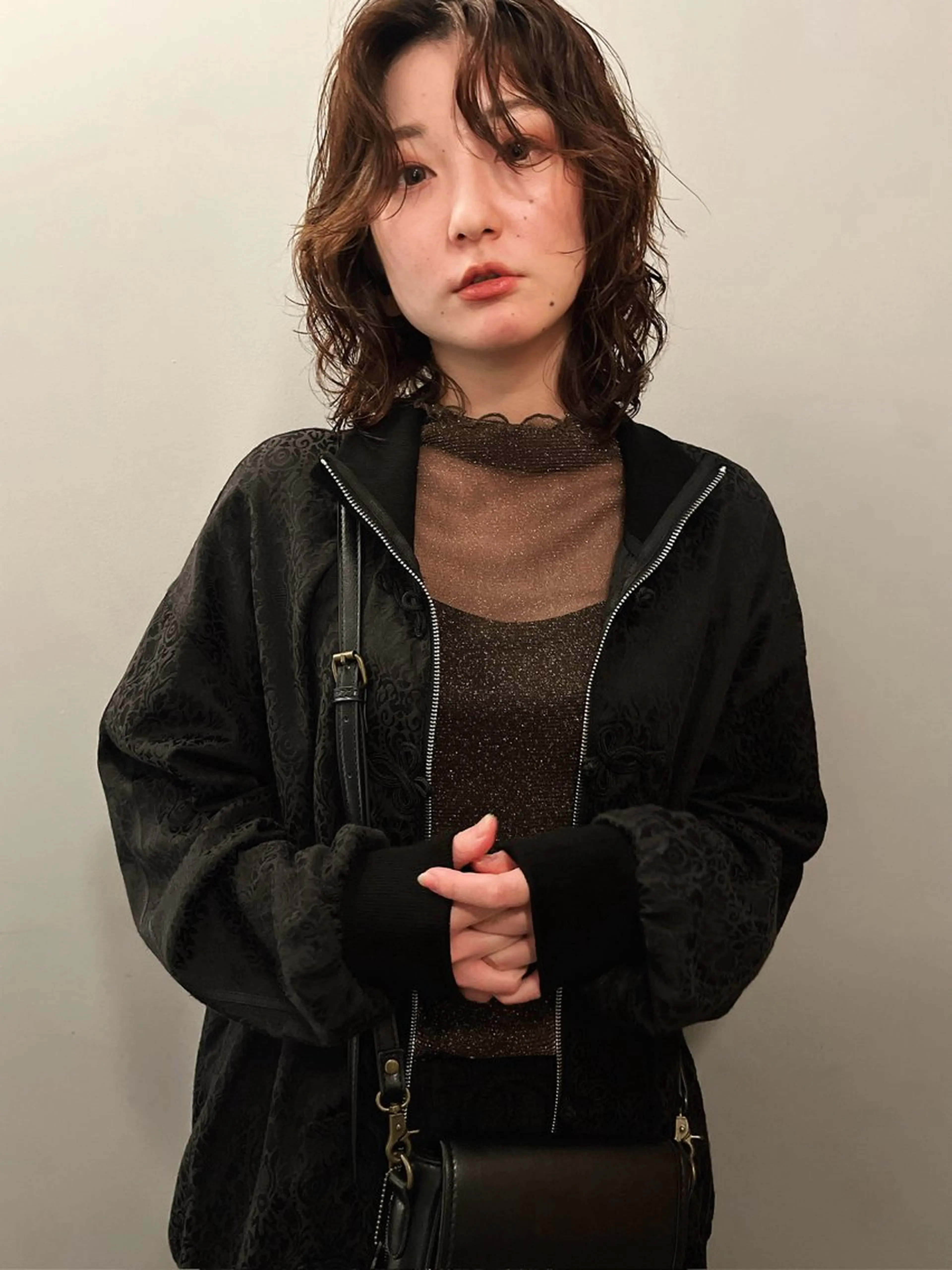 ミディアム カット ヘアカラー トリートメント ショート/ボブ /パーマ🌿柏原良亮のヘアスタイル