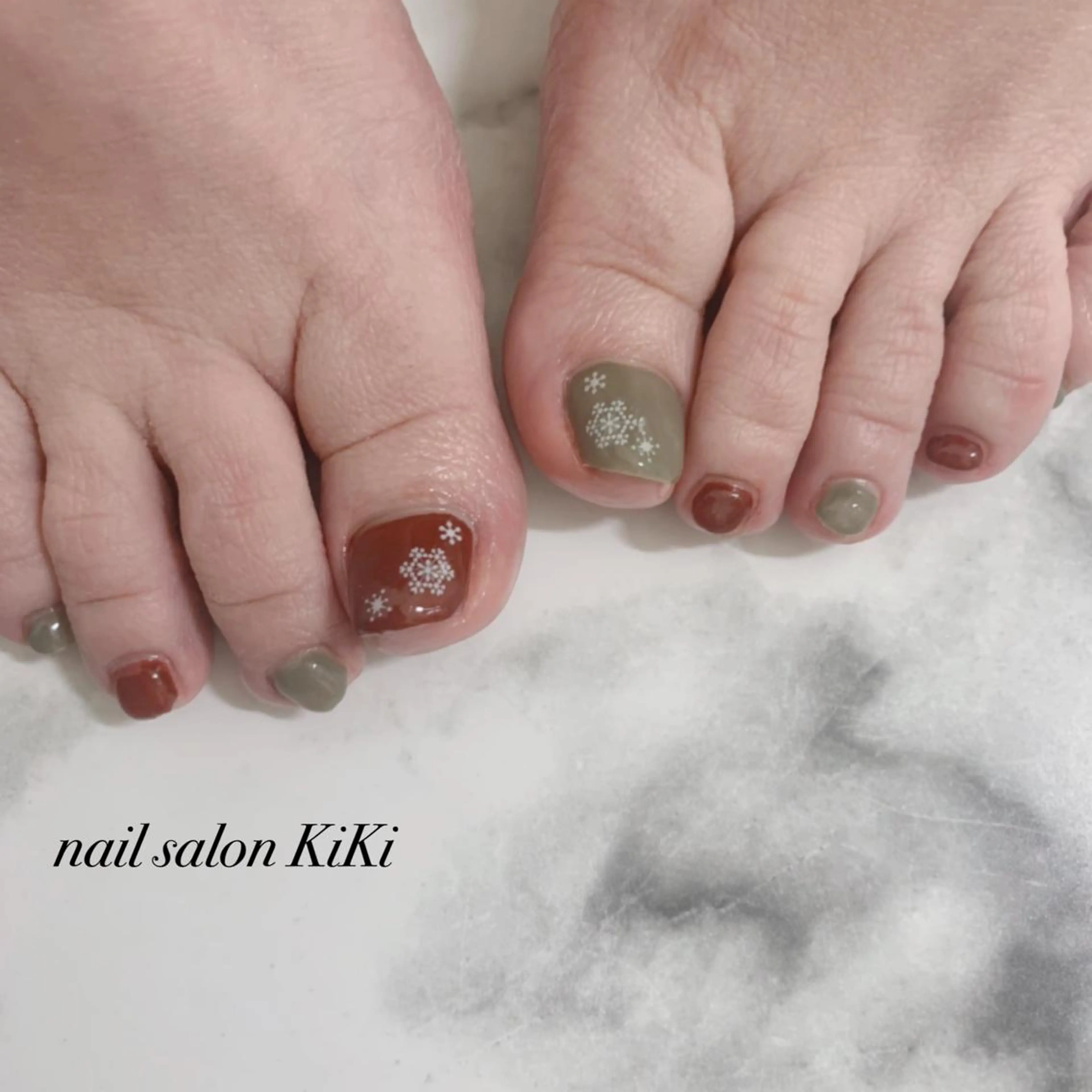 ネイル 冬ネイル クリスマス K. KiKiのネイルデザイン
