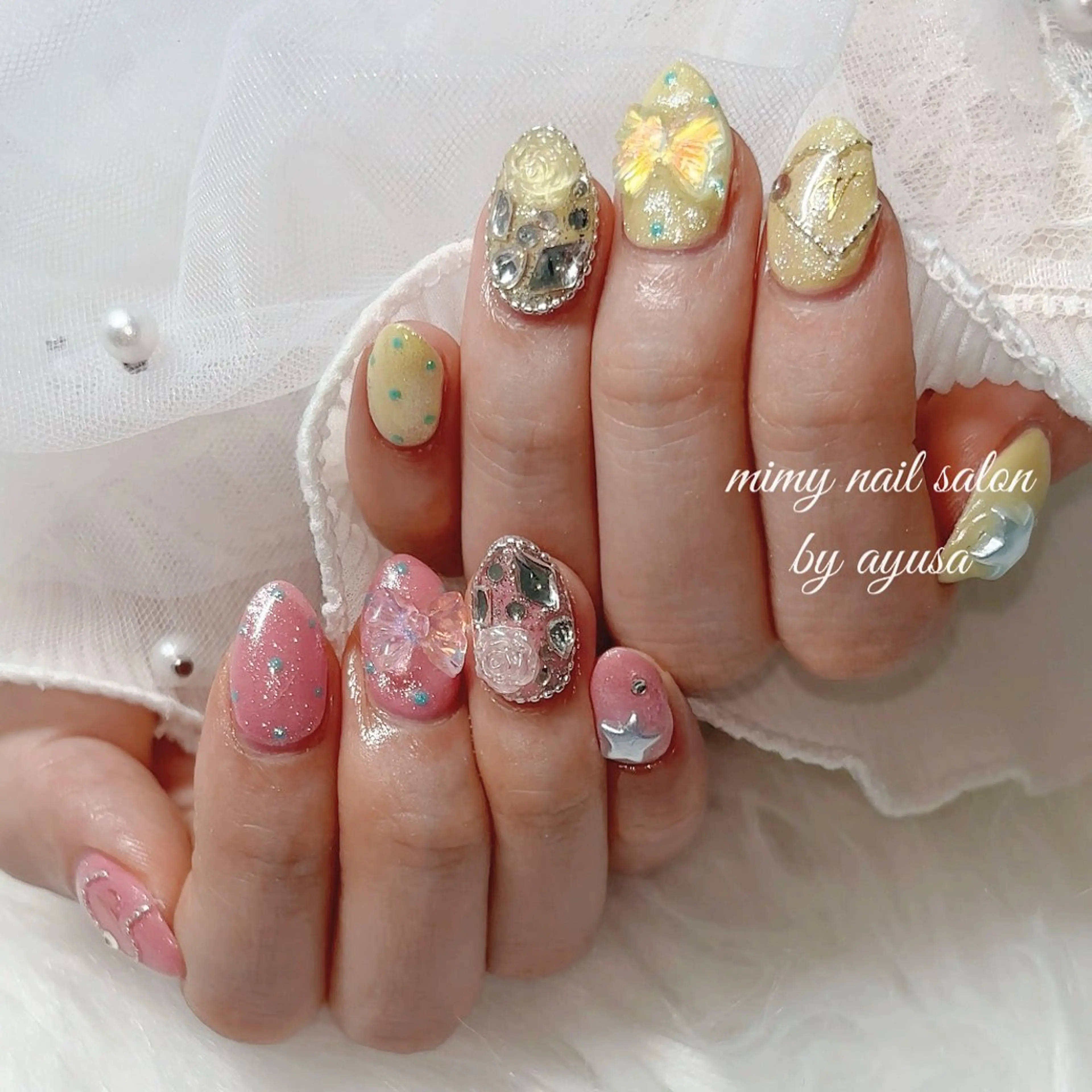 ネイル ハンドネイル mimy ayusaのネイルデザイン