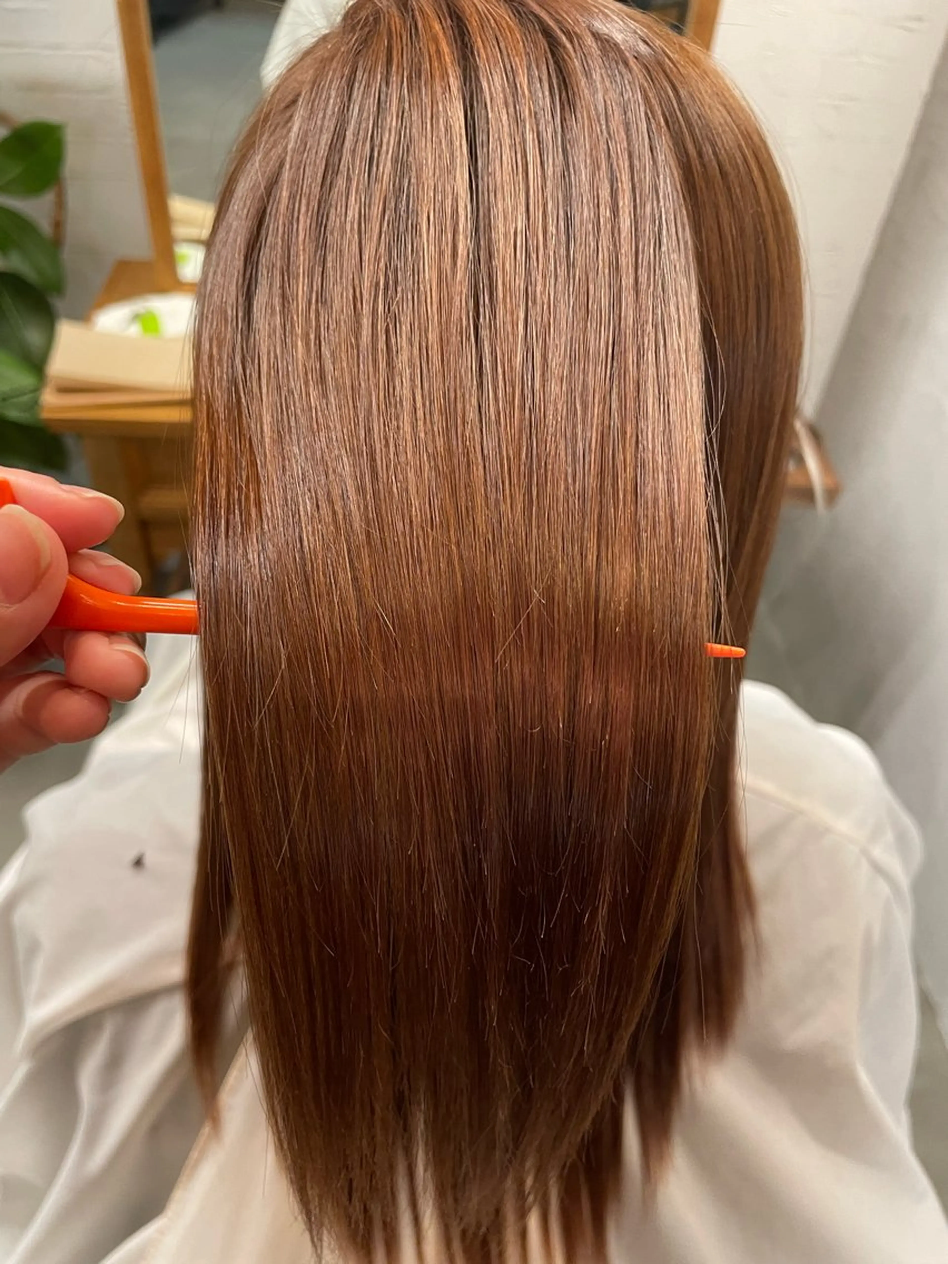 ✨️感動ストレート✨ 髪の水分量を保ちながら水素のトリートメントを配合させツヤ感のある髪に！！の写真